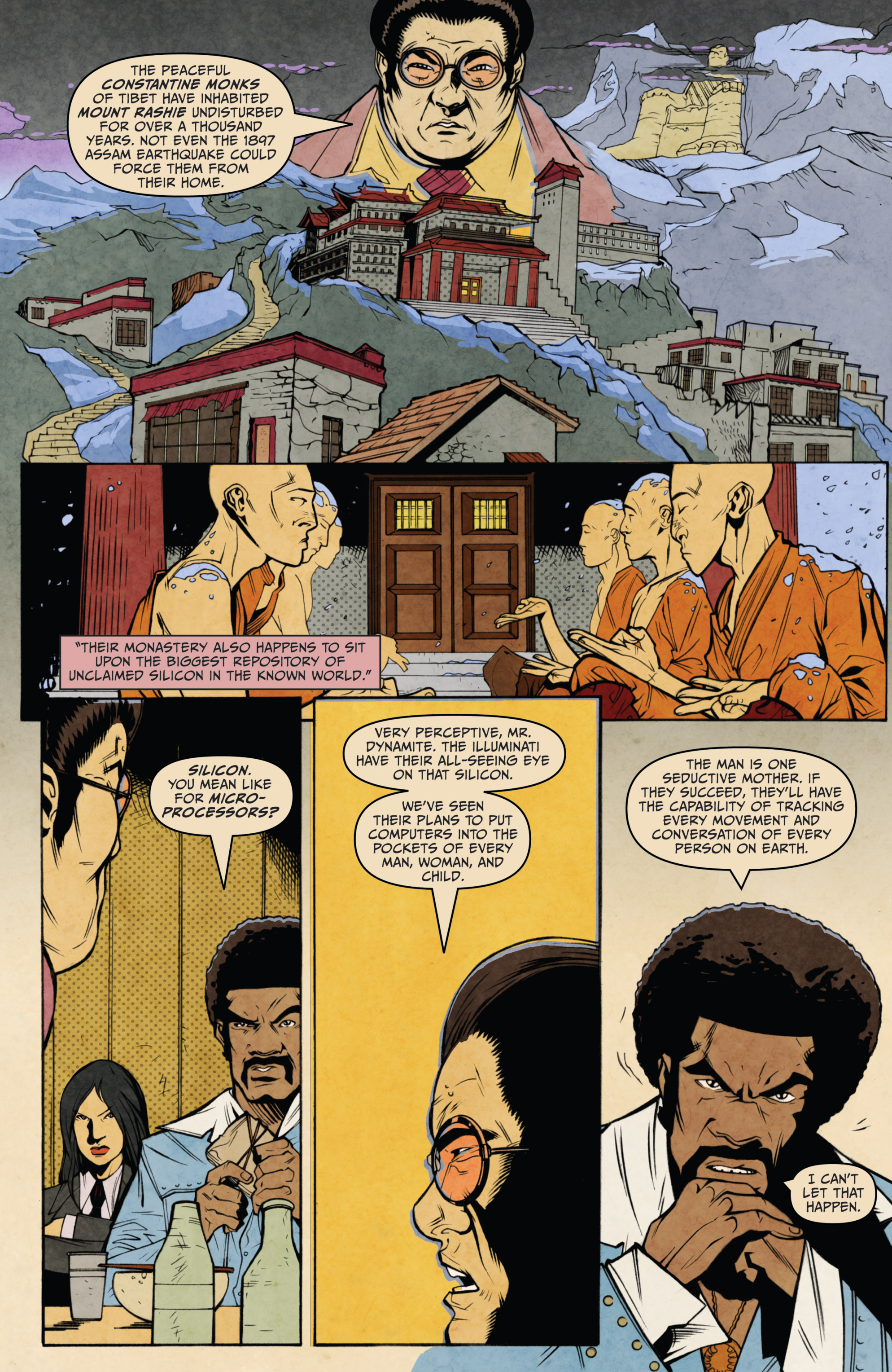 Read online Black Dynamite comic -  Issue #3 - 5