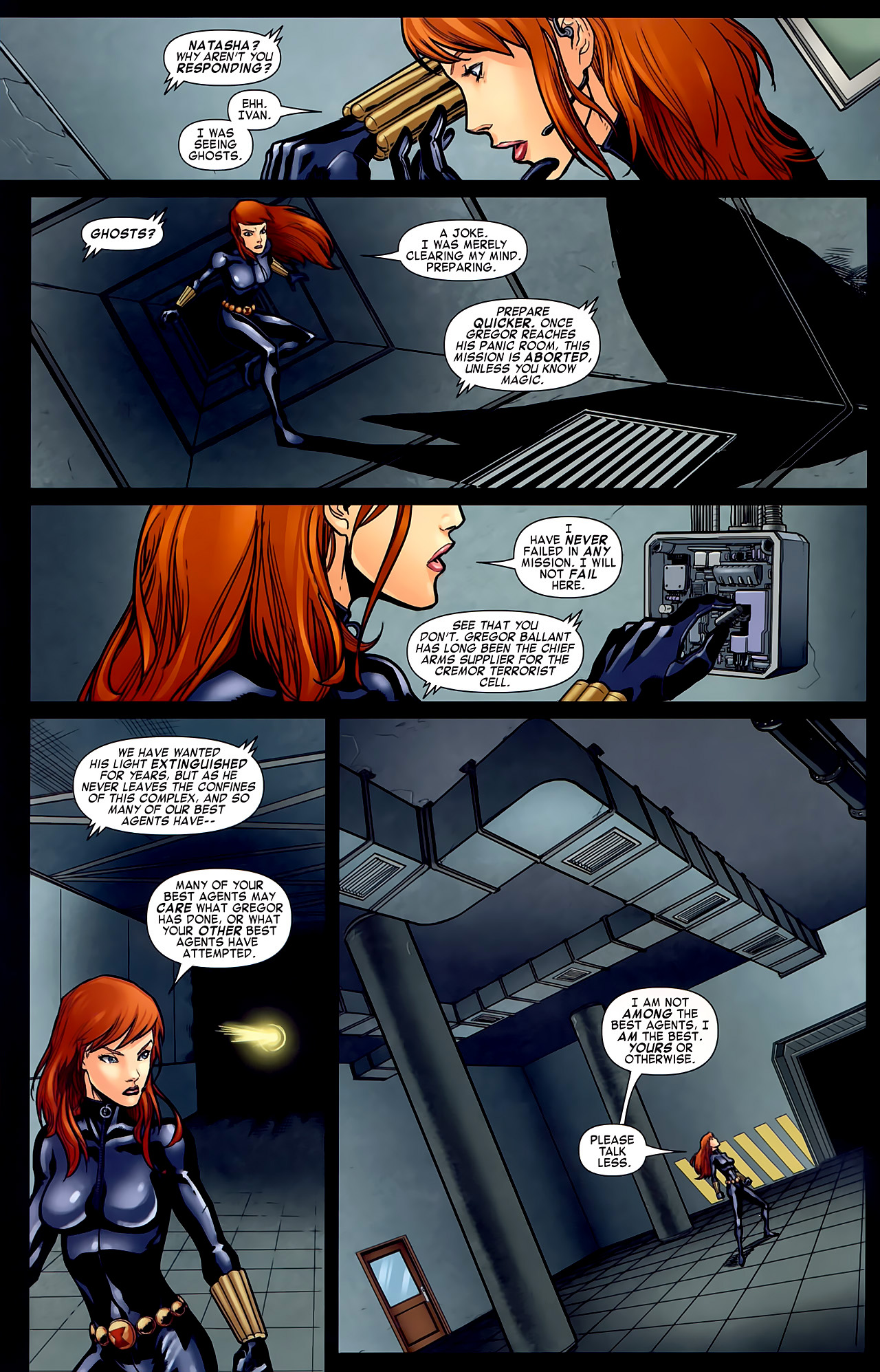 Read online Black Widow & The Marvel Girls comic -  Issue #1 - 6