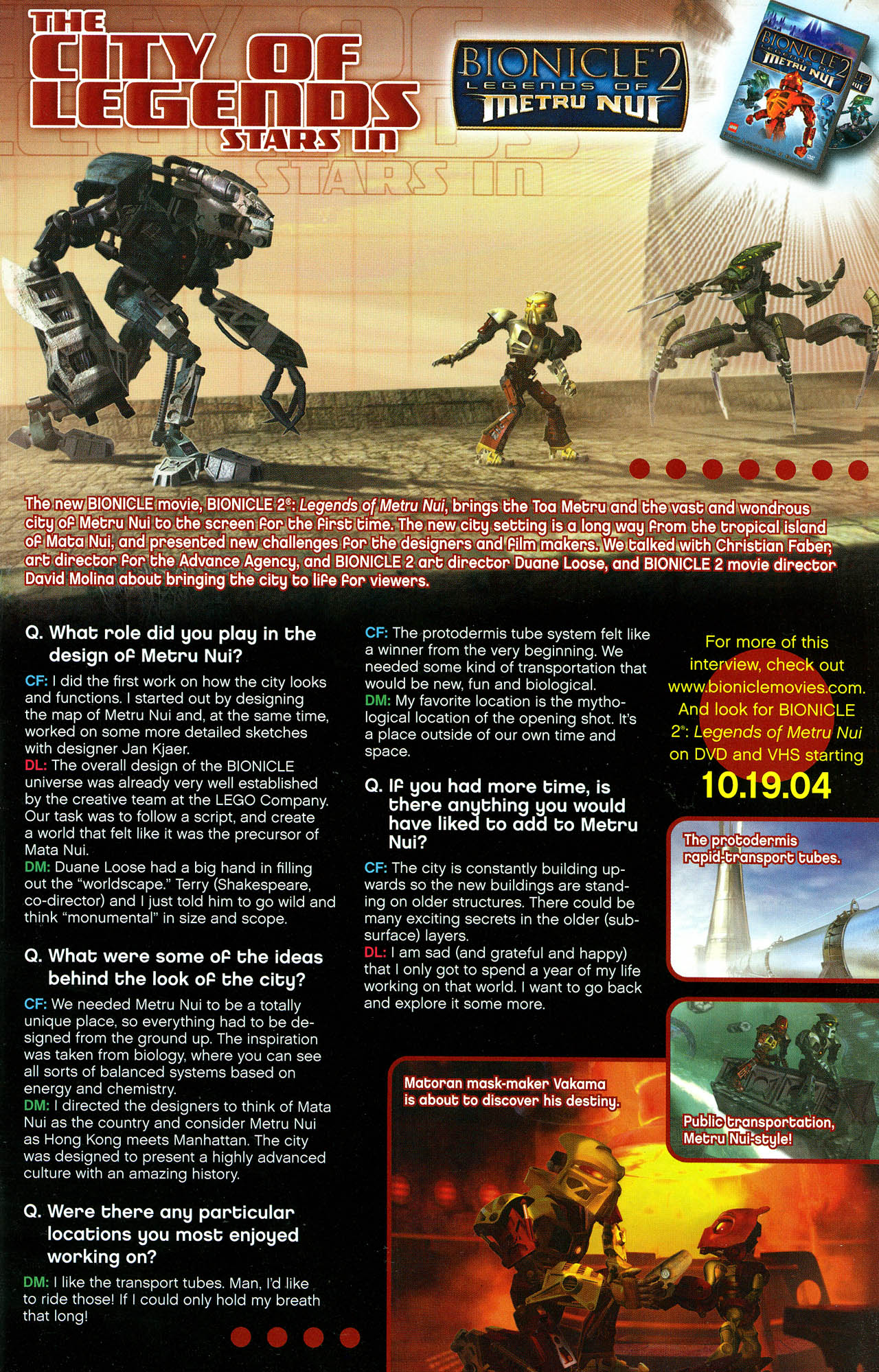 Read online Bionicle comic -  Issue #20 - 16