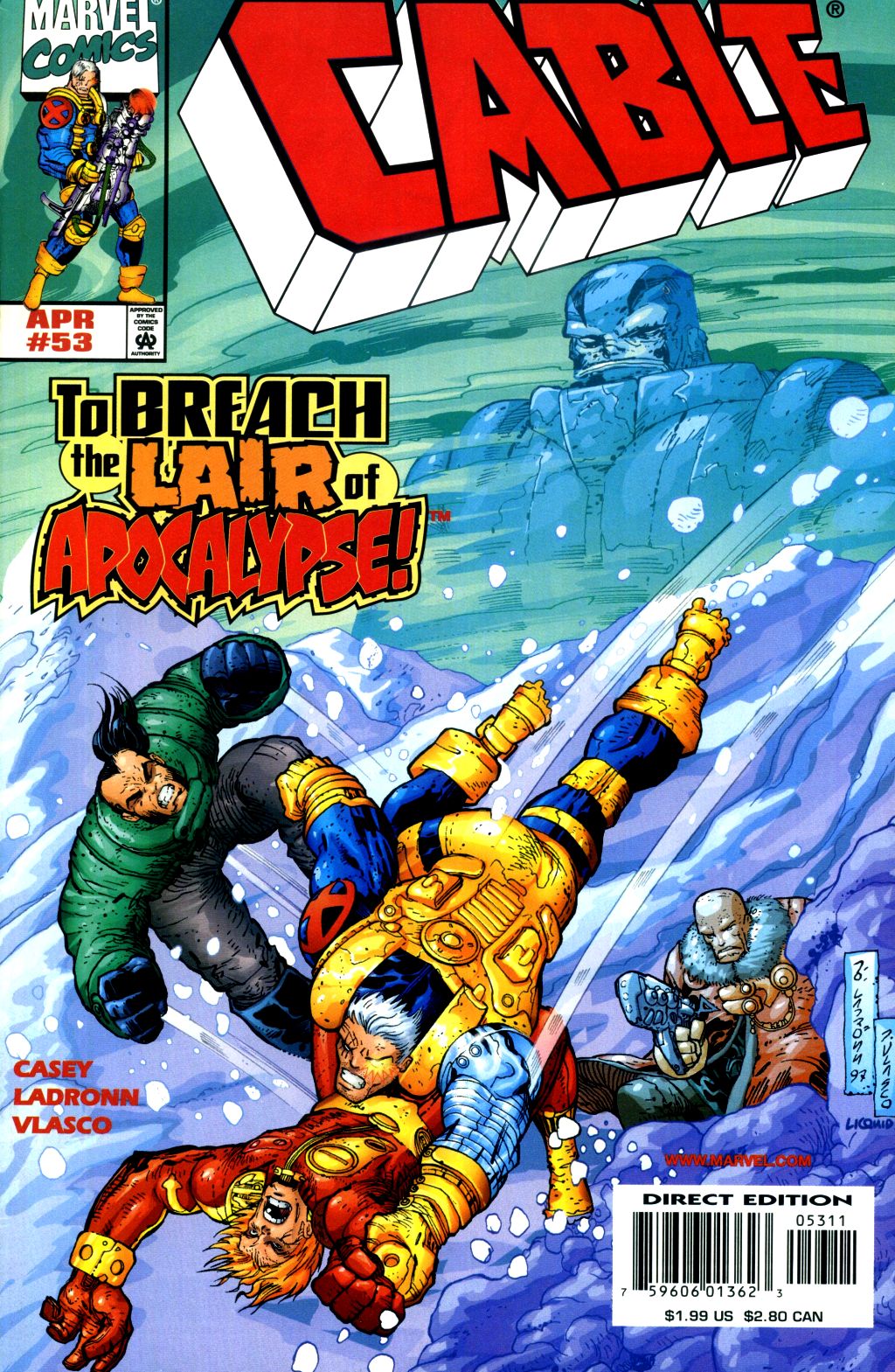 Read online Cable (1993) comic -  Issue #53 - 1