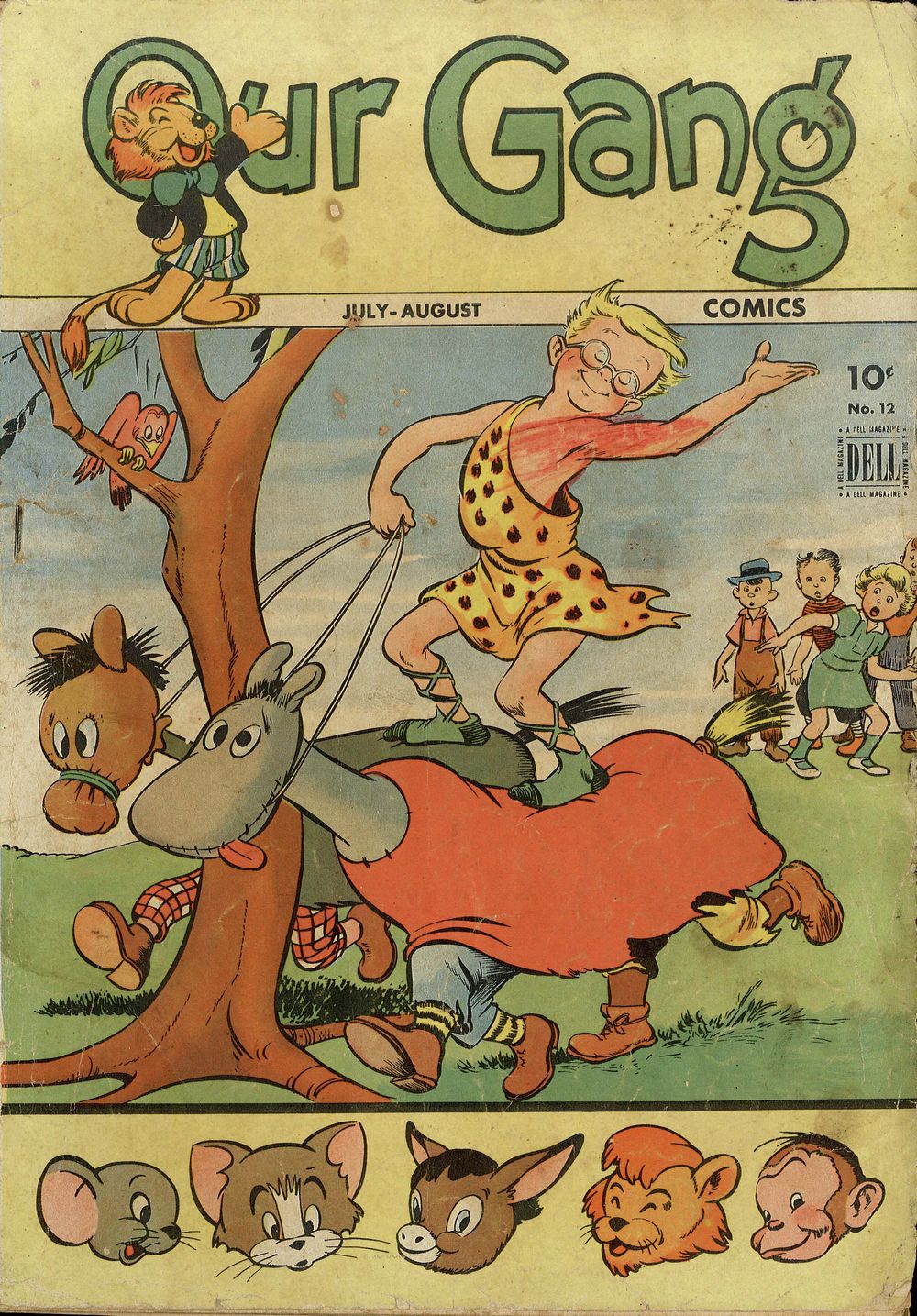 Read online Our Gang Comics comic -  Issue #12 - 1