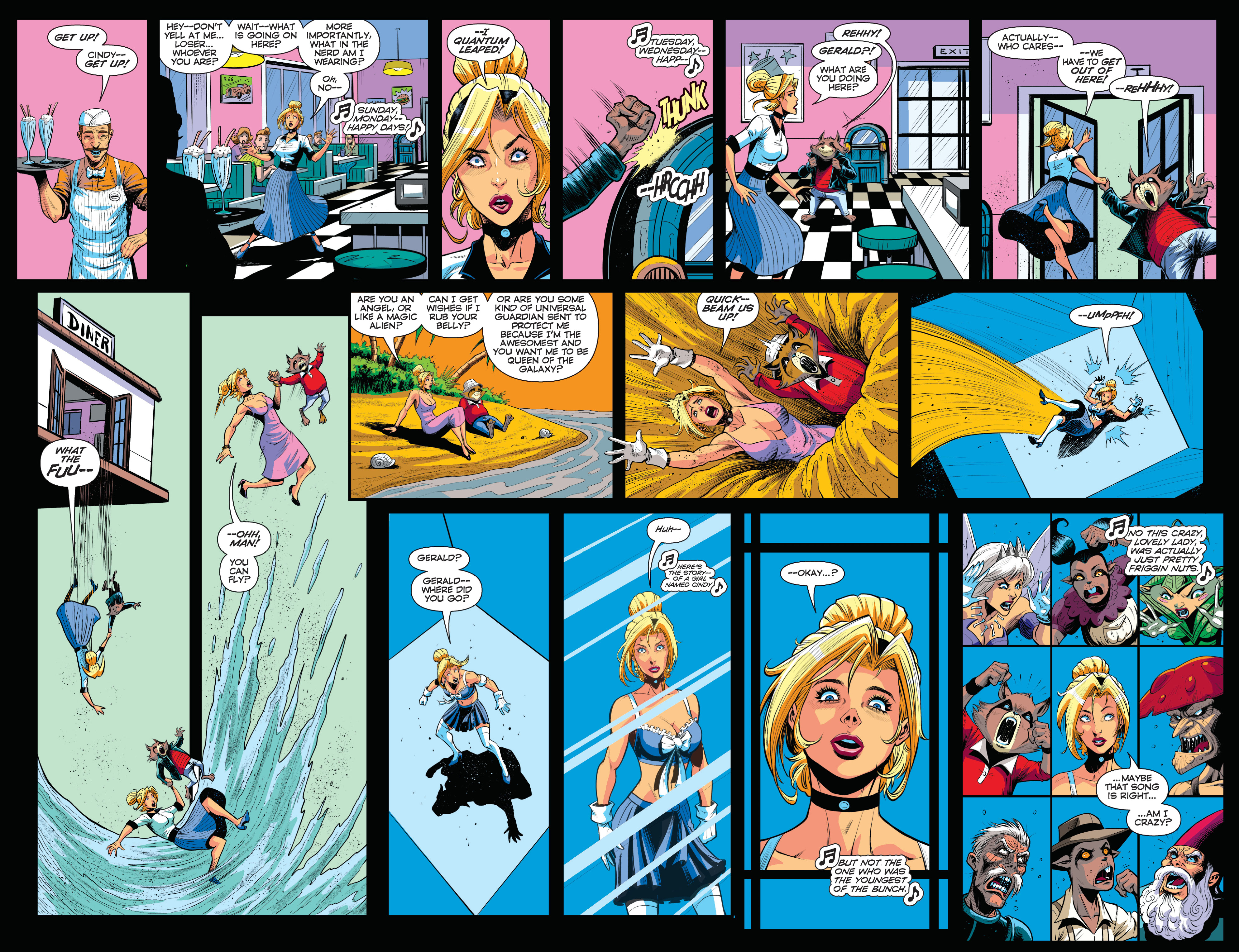 Read online Grimm Universe Presents Quarterly: Cinderella Fairy World Massacre comic -  Issue # Full - 35
