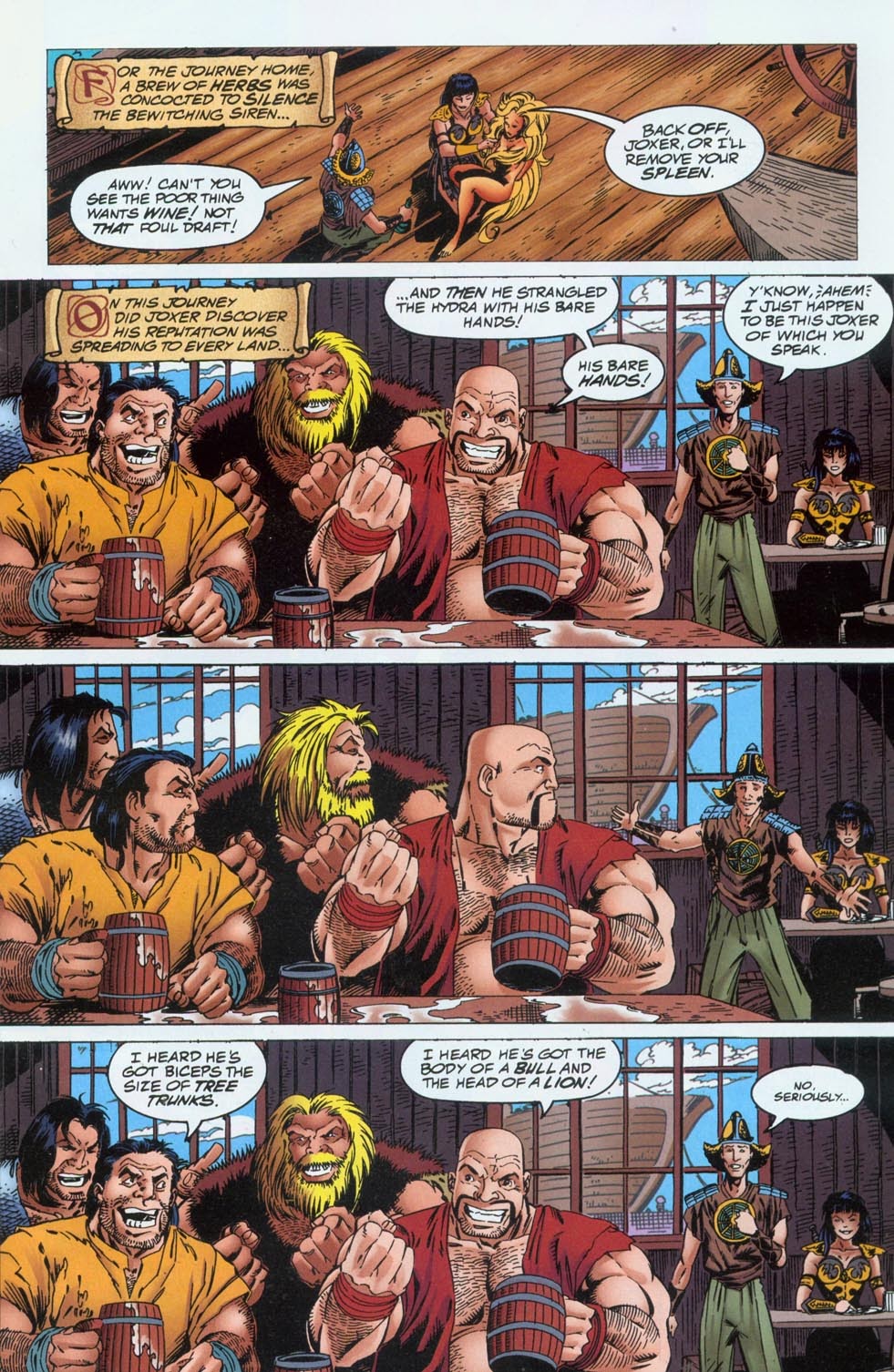 Read online Xena: Warrior Princess/Joxer: Warrior Prince comic -  Issue #2 - 7