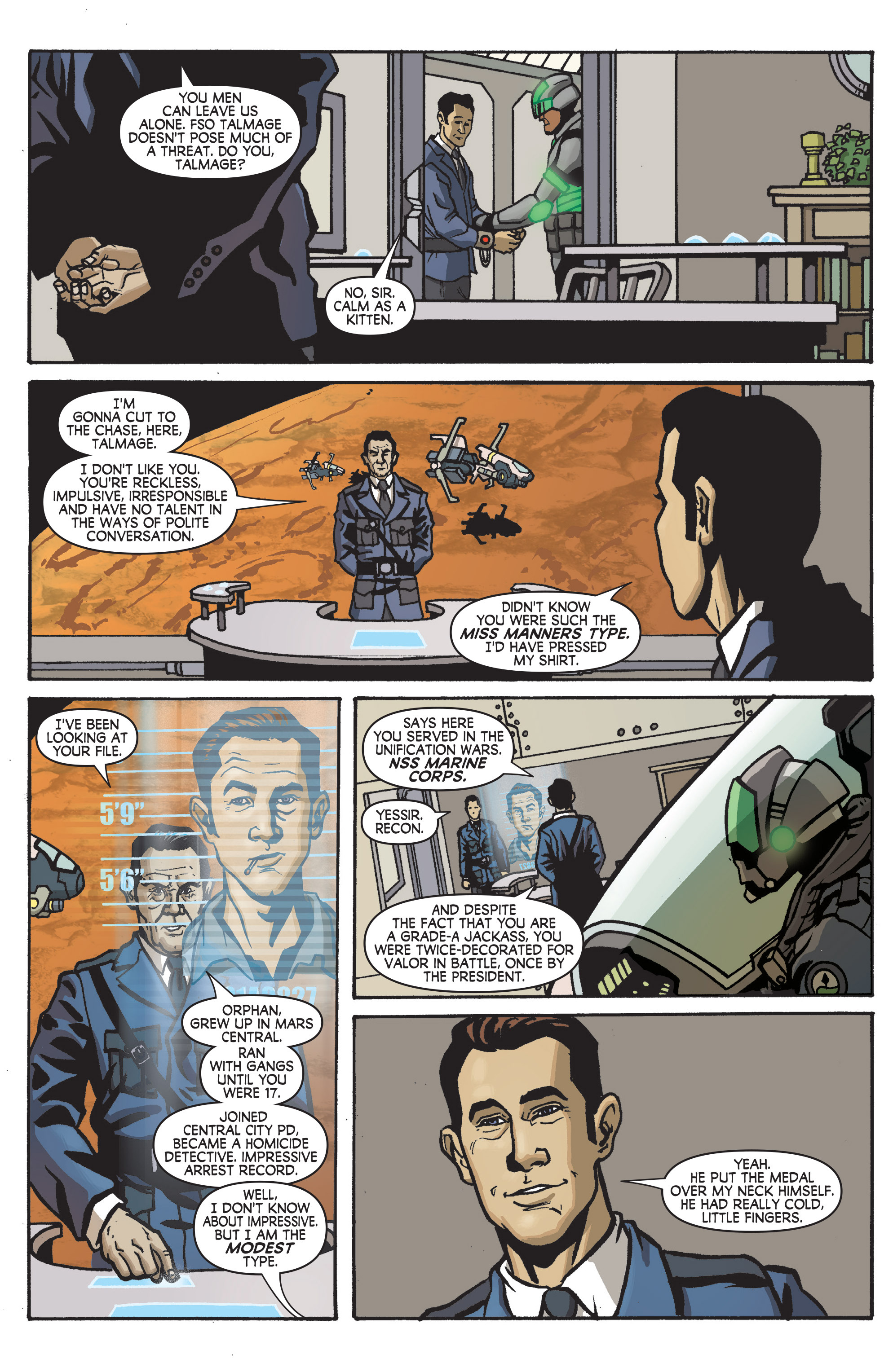 Read online Red City comic -  Issue #1 - 9