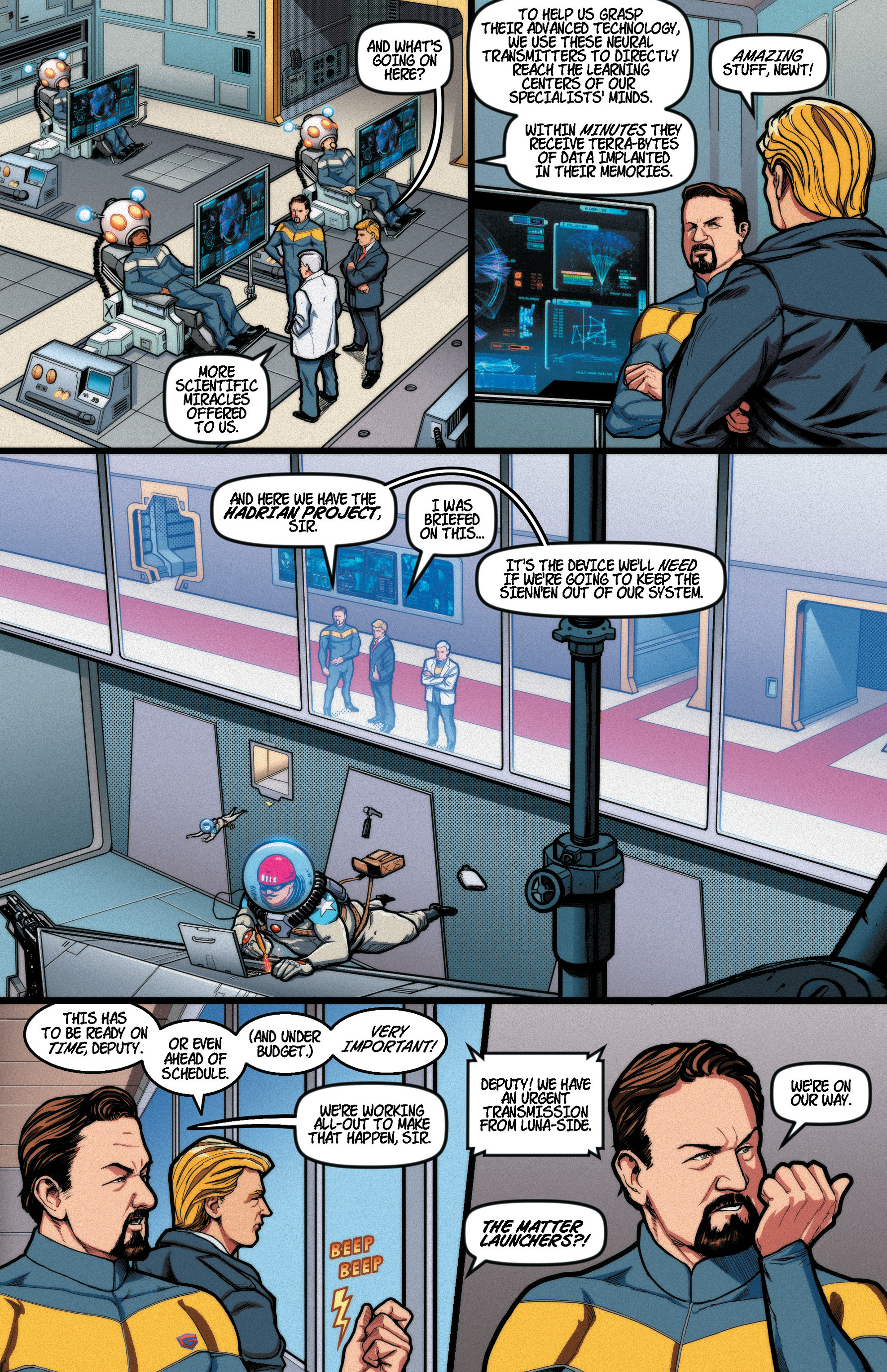 Read online Trump's Space Force comic -  Issue # Full - 15