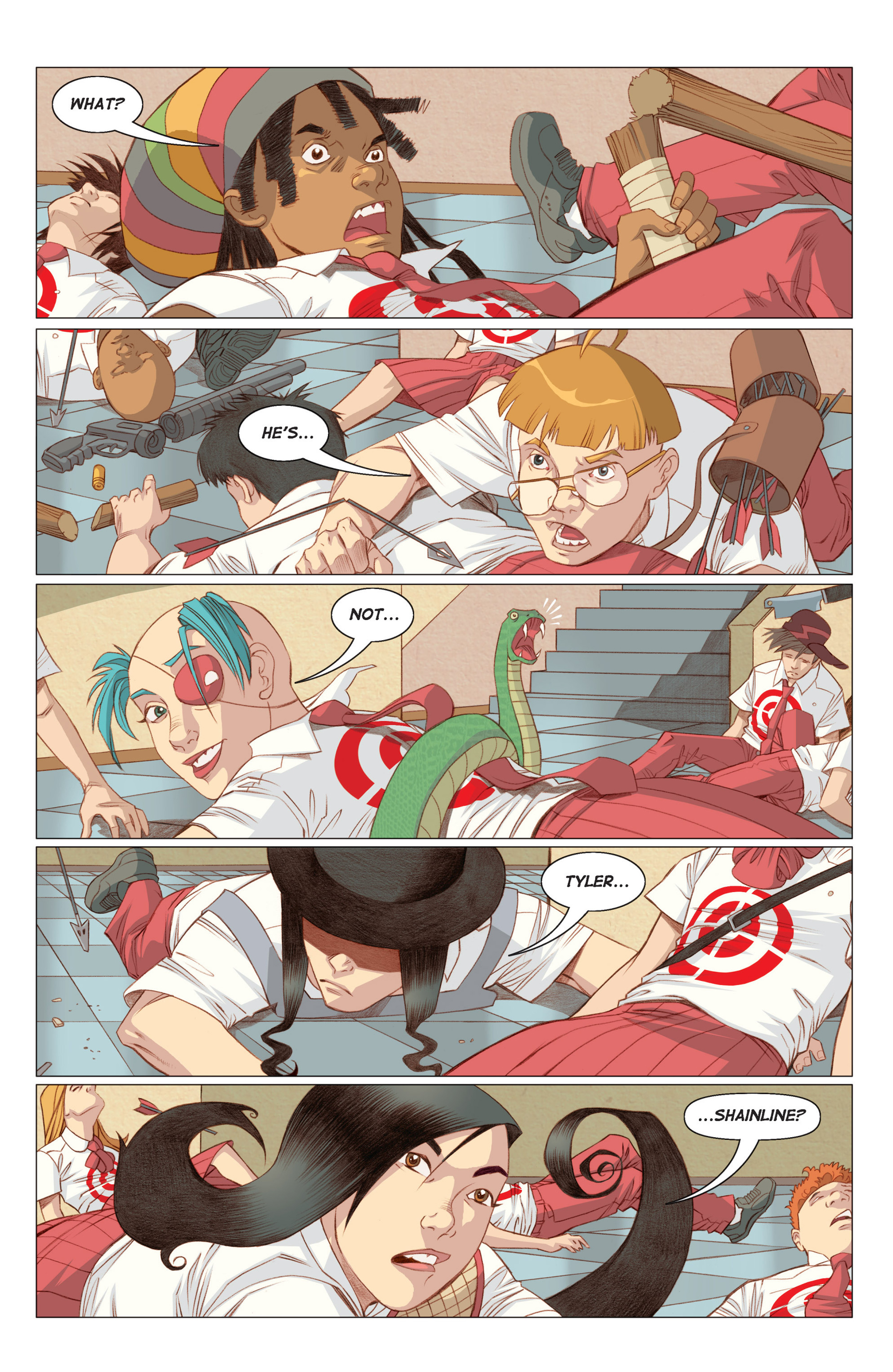 Read online Five Weapons comic -  Issue #5 - 15