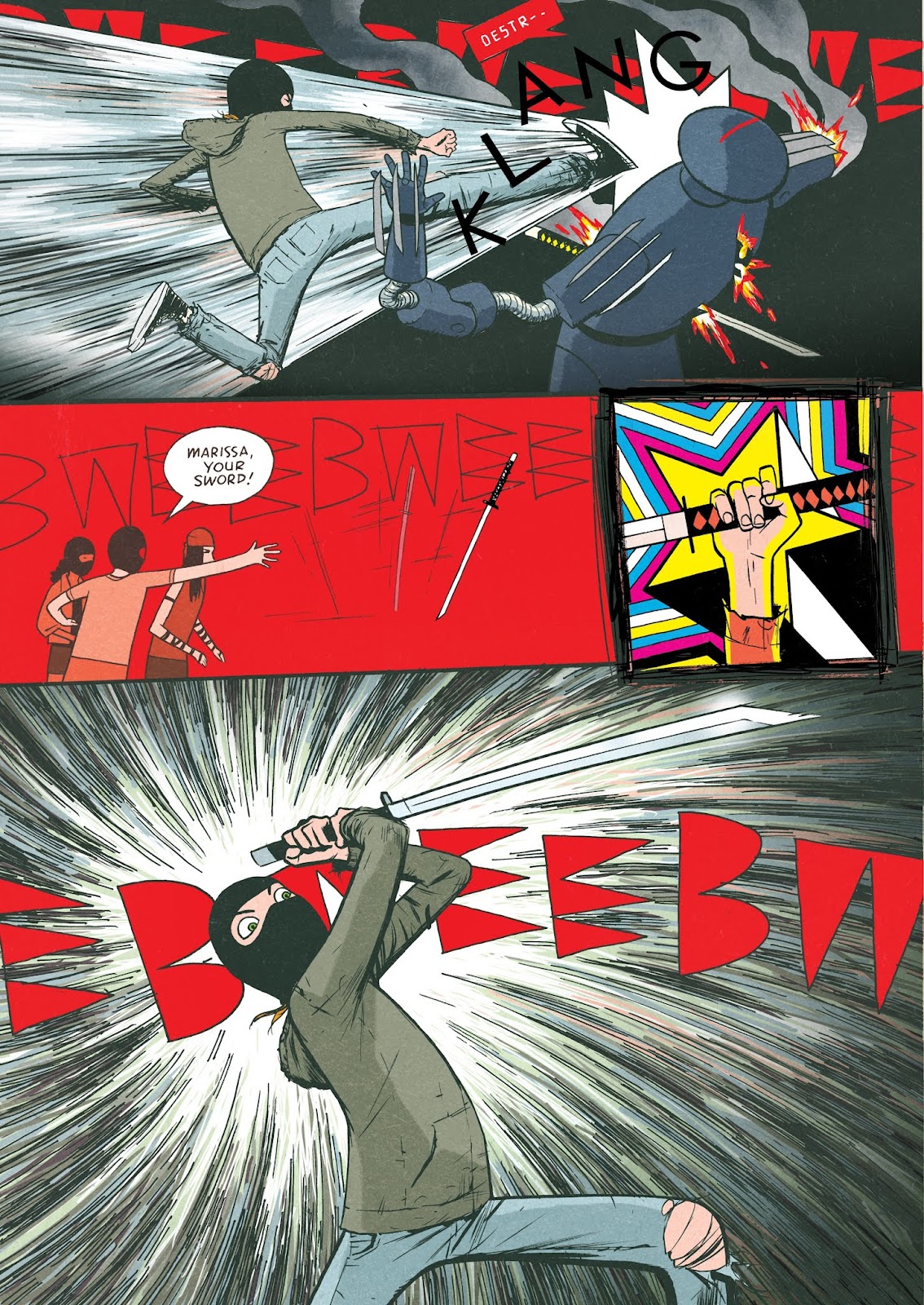 Street Angel vs Ninjatech issue TPB - Page 29