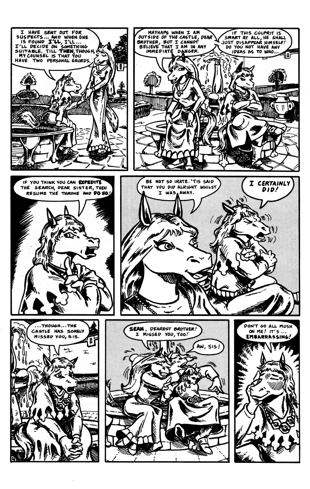 Read online Equine, The Uncivilized comic -  Issue #3 - 6