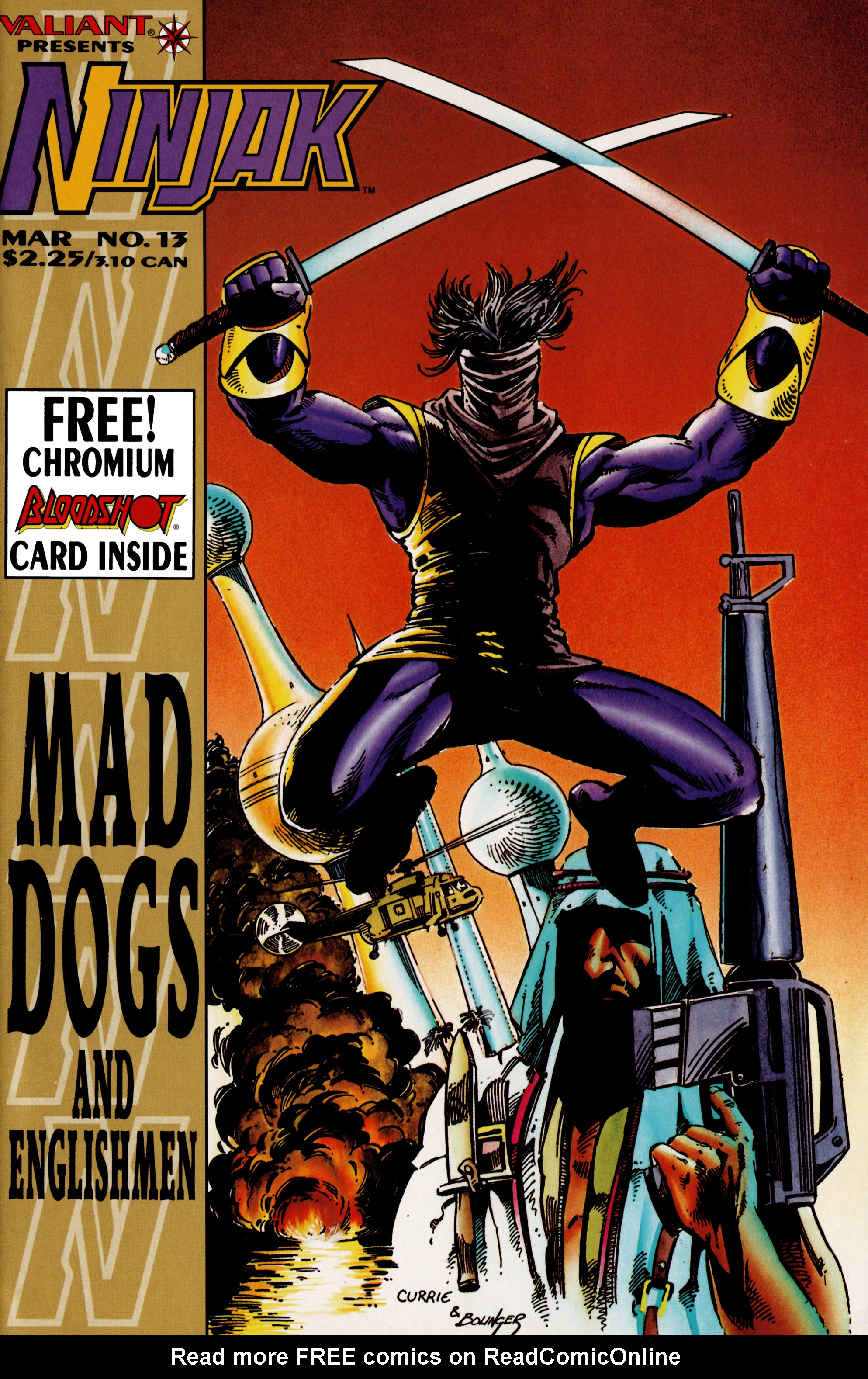Read online Ninjak (1994) comic -  Issue #13 - 1