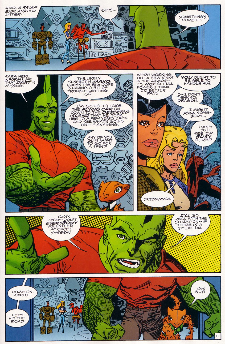 Read online The Savage Dragon (1993) comic -  Issue #112 - 14