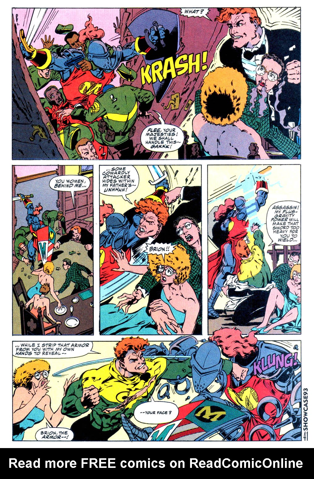 Read online Showcase '93 comic -  Issue #4 - 36