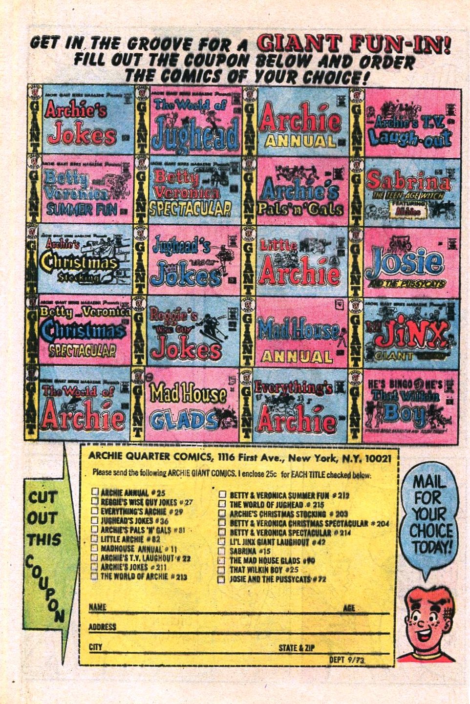 Read online Pep Comics comic -  Issue #281 - 19