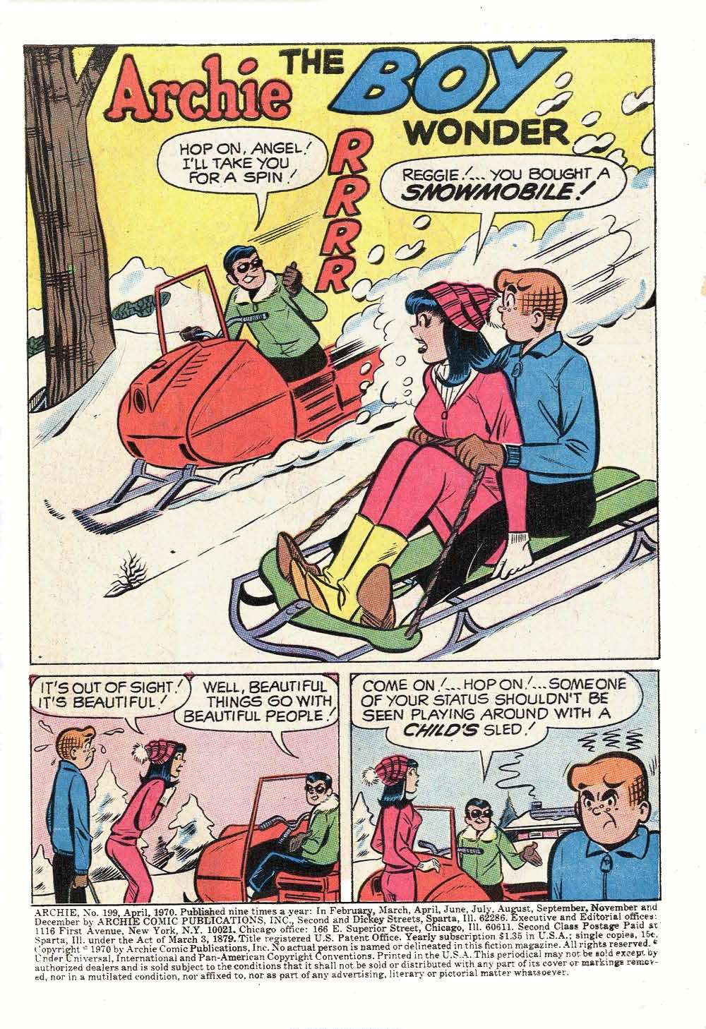 Read online Archie (1960) comic -  Issue #199 - 3