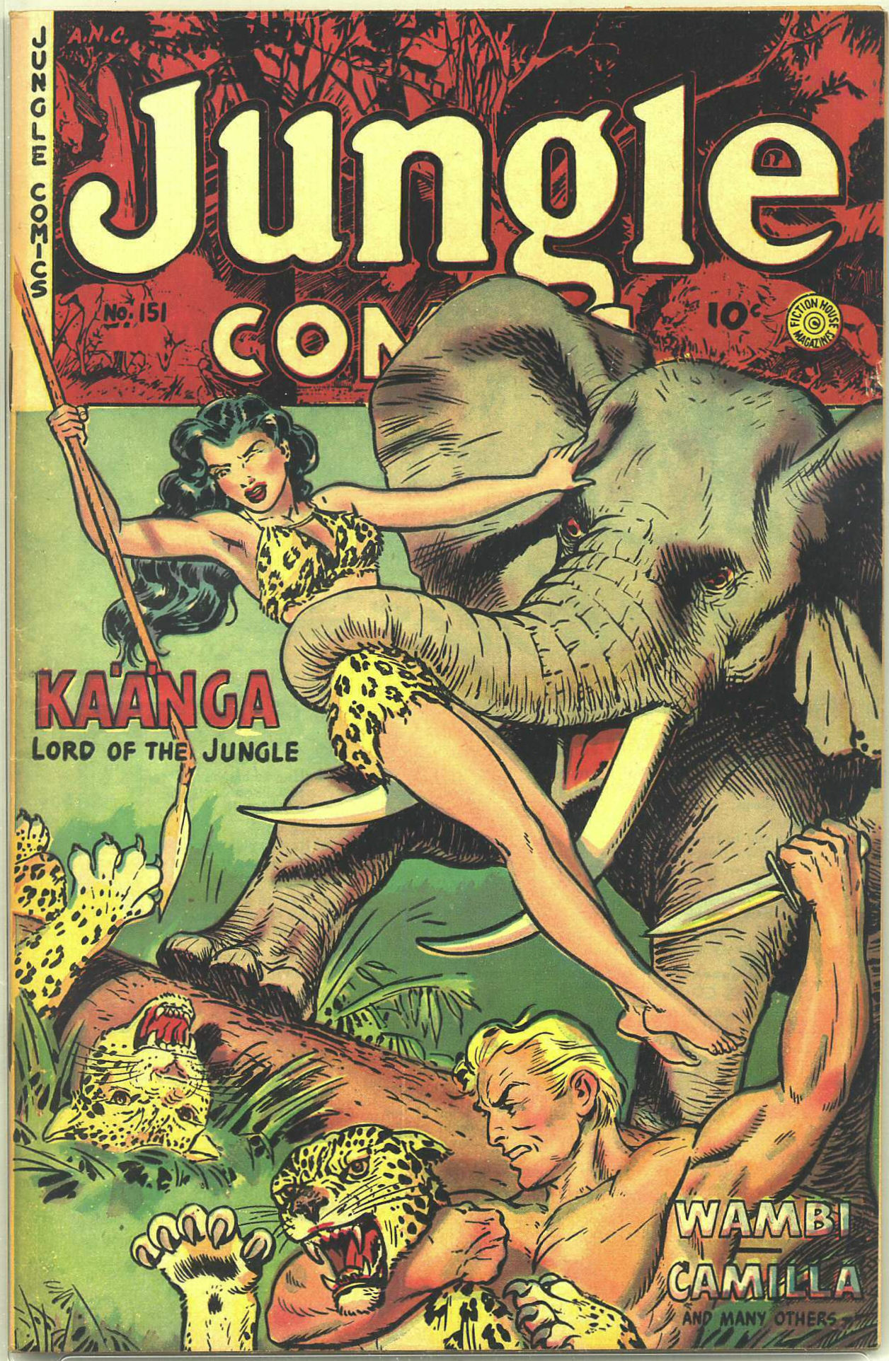 Read online Jungle Comics comic -  Issue #151 - 1