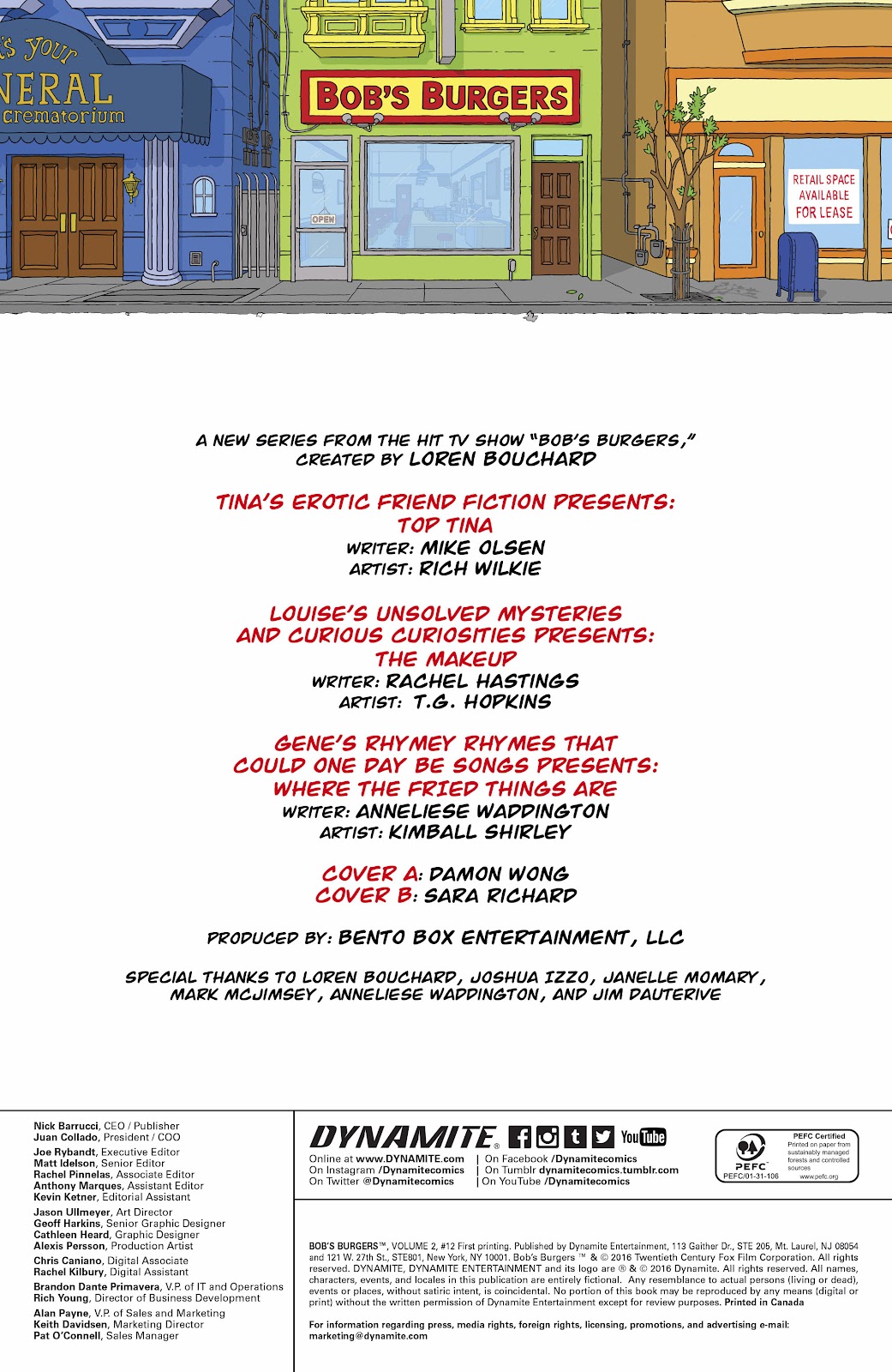 Bob's Burgers (2015) issue 12 - Page 2