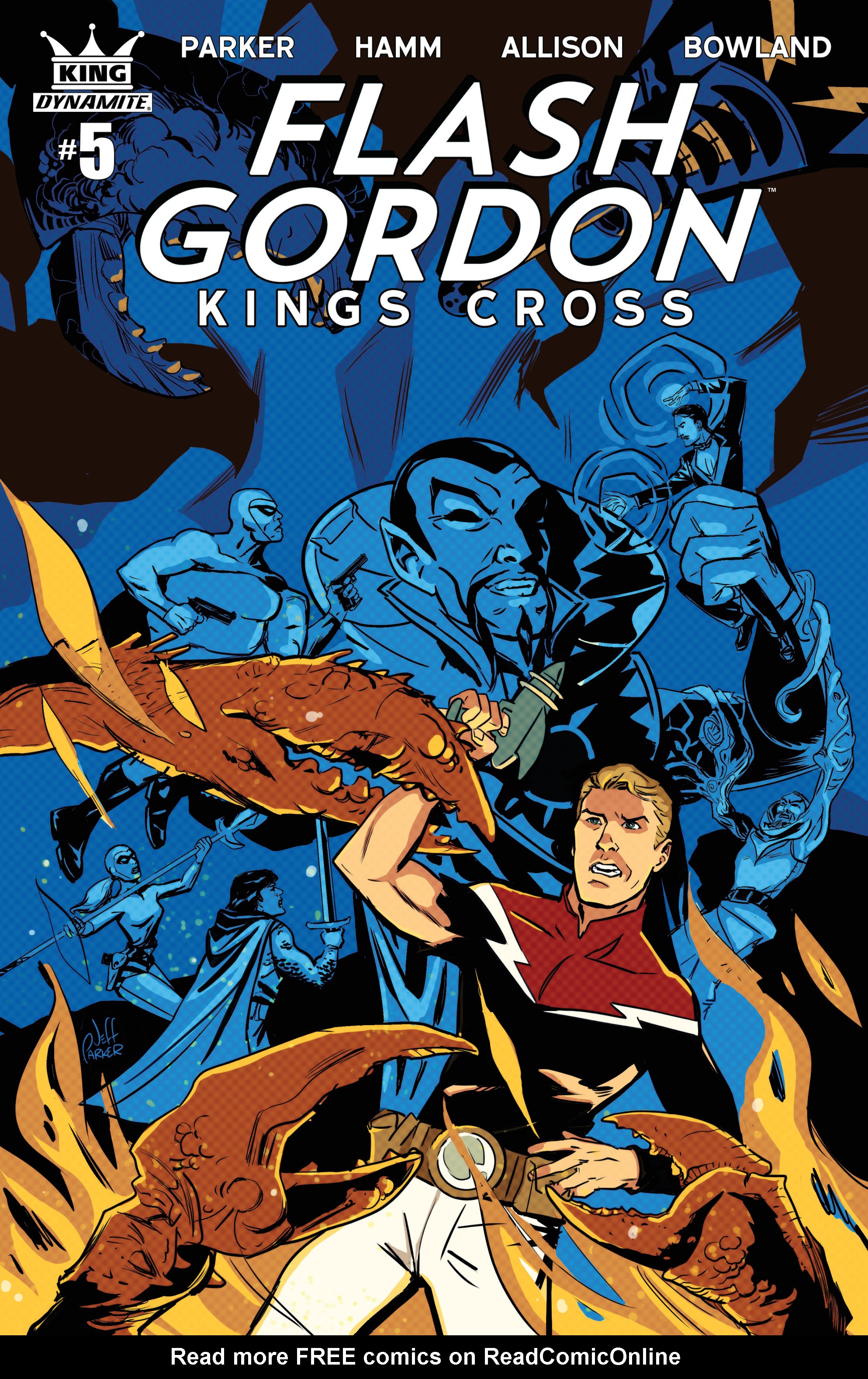 Read online Flash Gordon: Kings Cross comic -  Issue #5 - 2