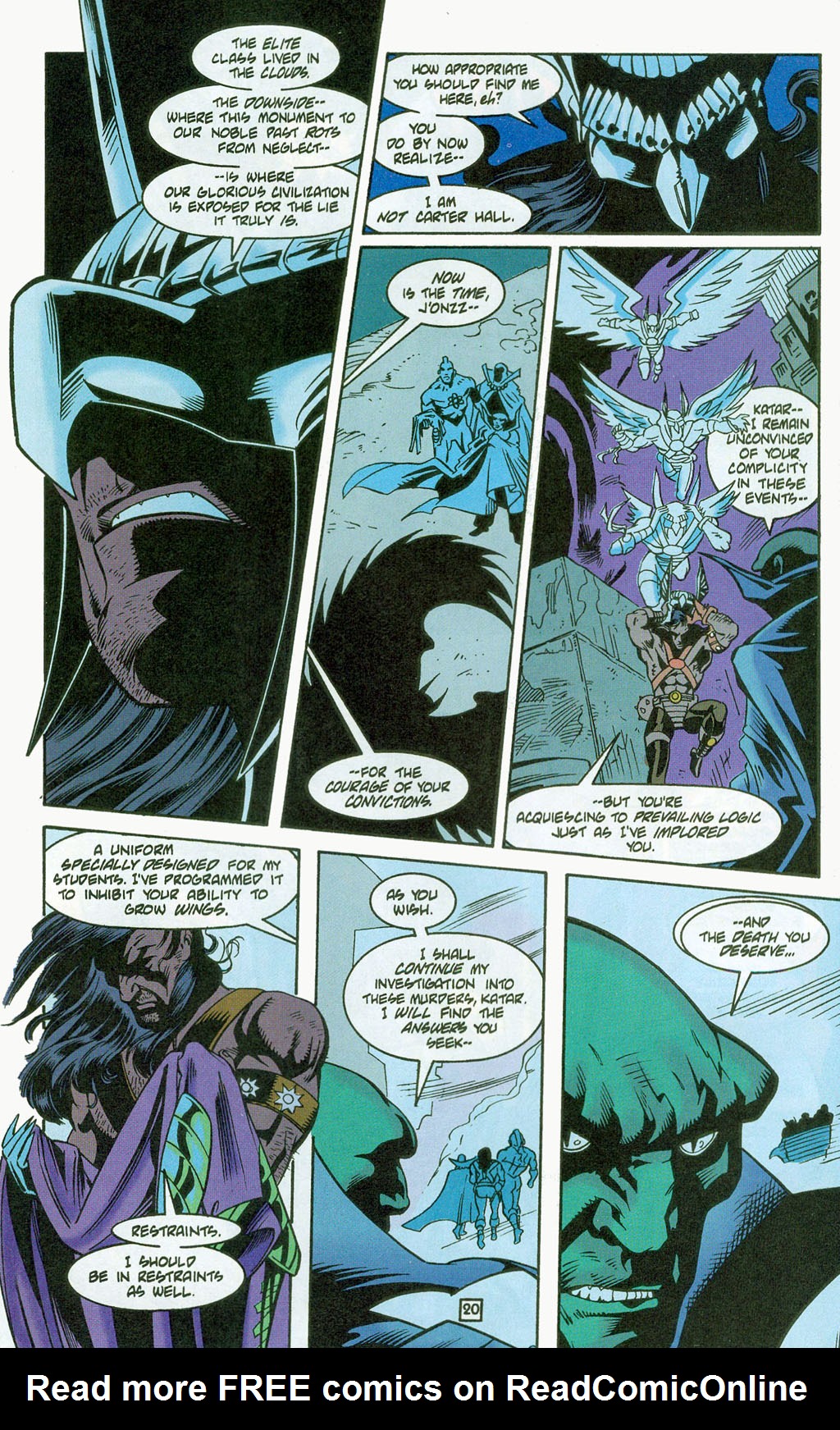 Hawkman (1993) Issue #32 #35 - English 22