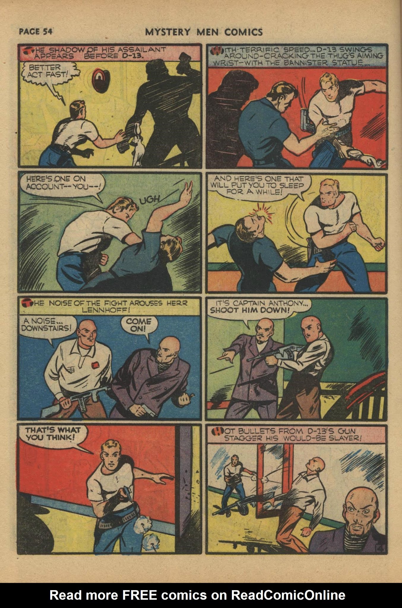 Read online Mystery Men Comics comic -  Issue #17 - 56