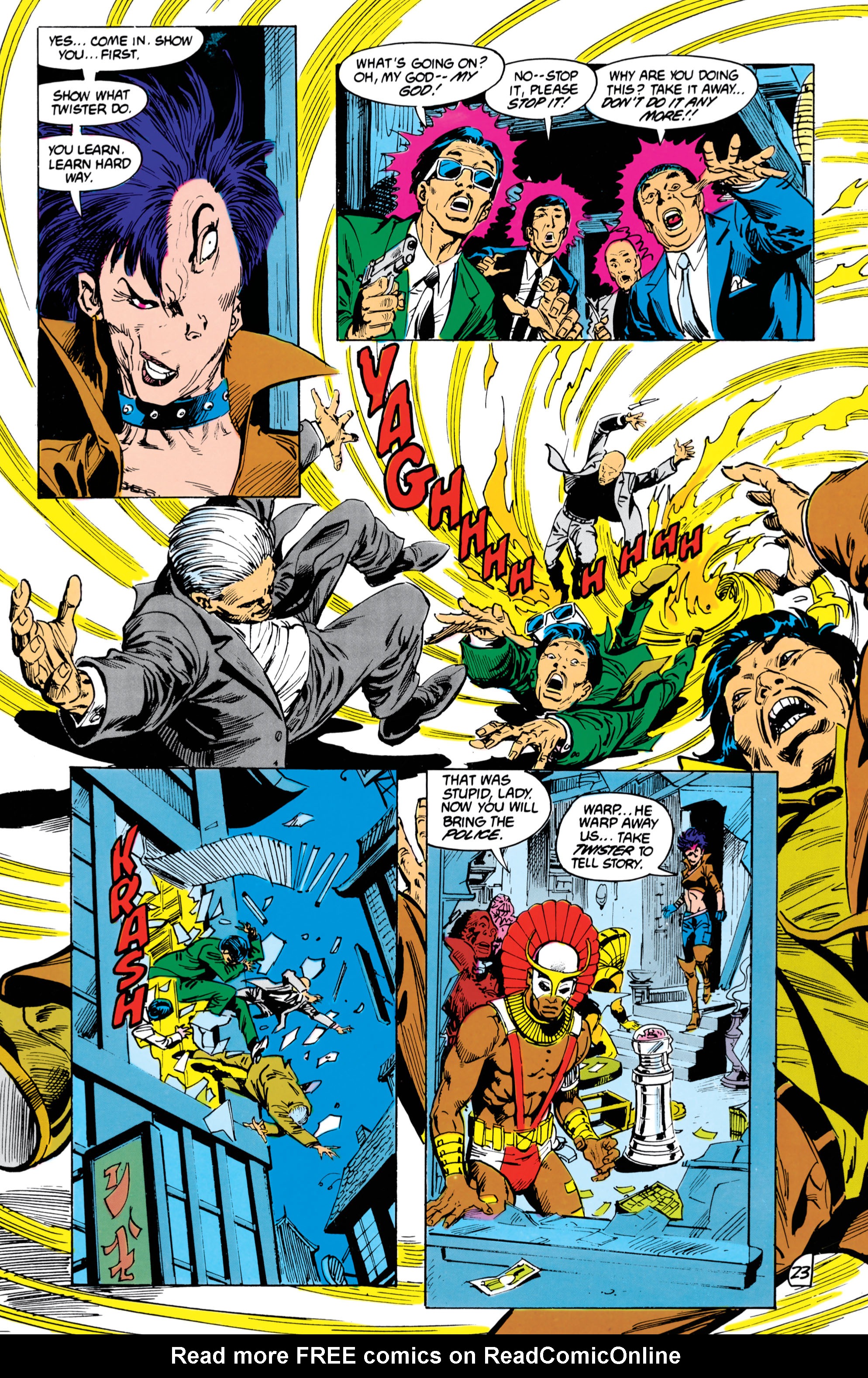 Read online The New Teen Titans (1984) comic -  Issue #26 - 24