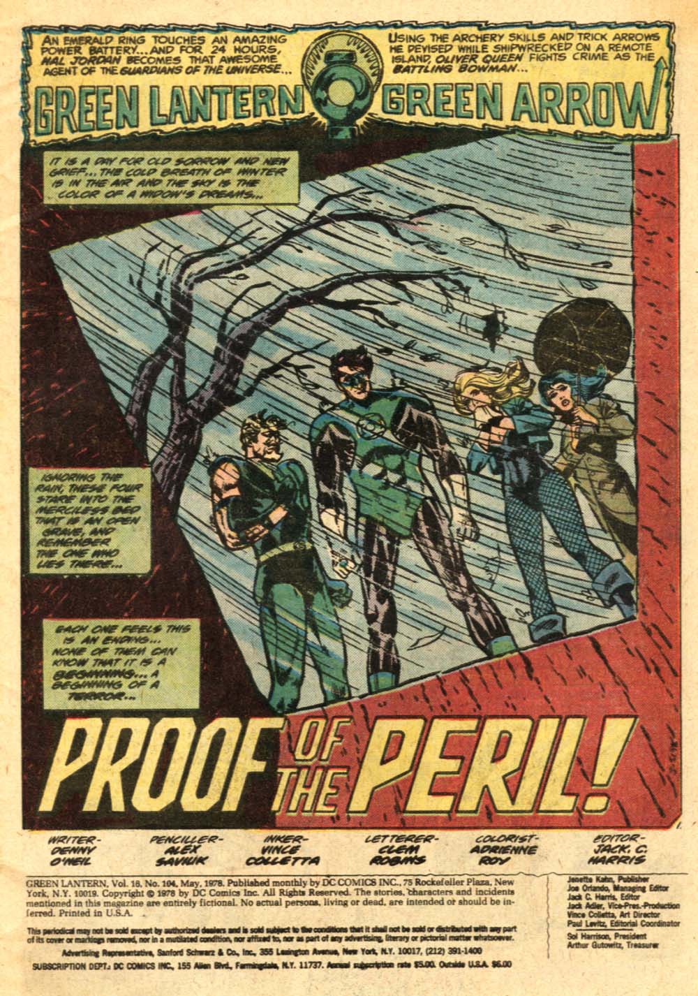 Read online Green Lantern (1960) comic -  Issue #104 - 2