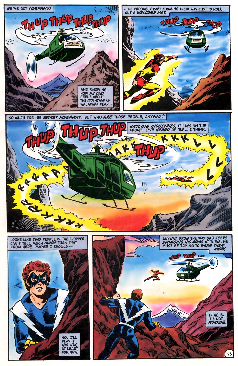 Read online Captain Thunder and Blue Bolt comic -  Issue #1 - 25