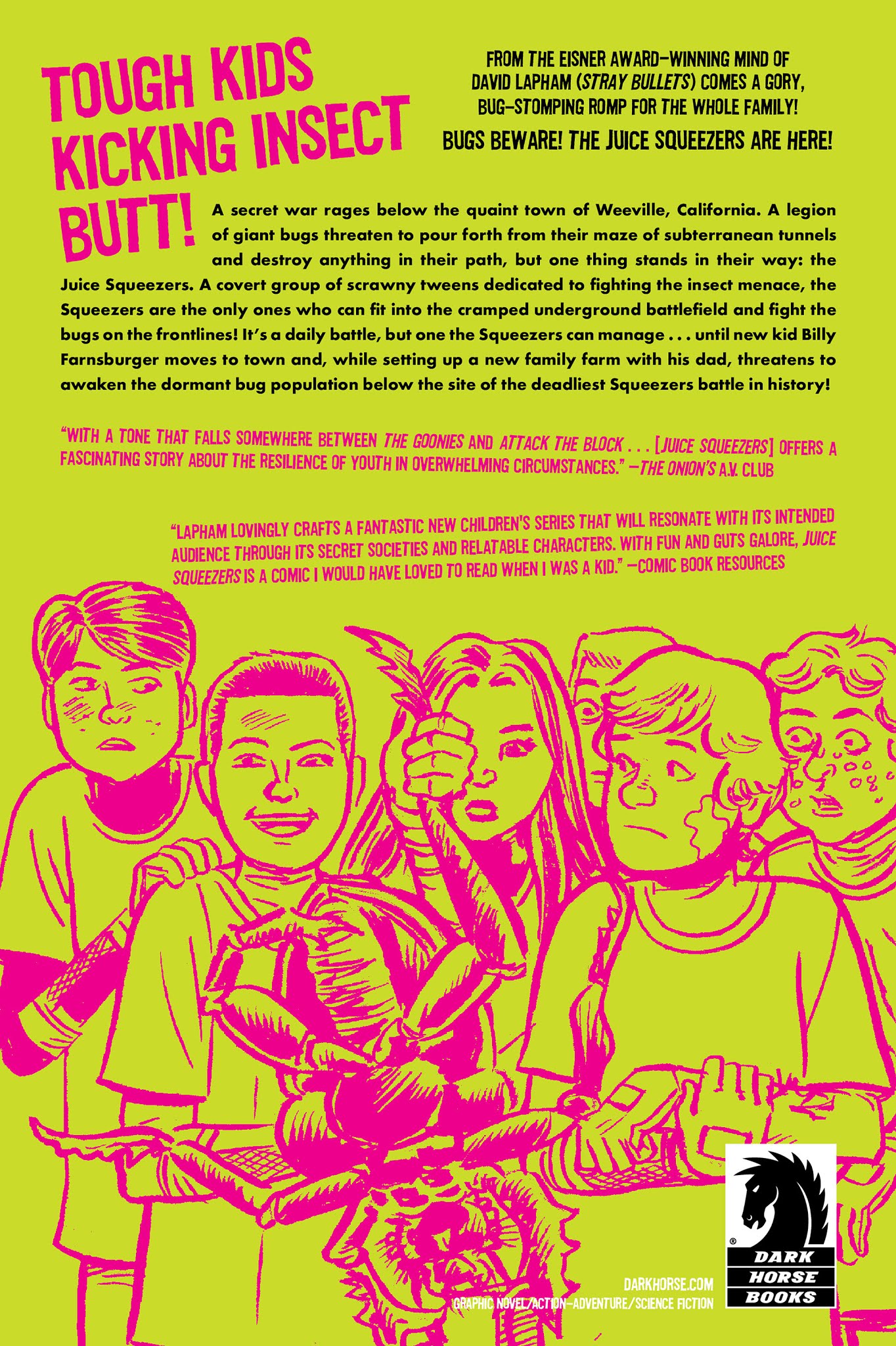 Read online Juice Squeezers: The Great Bug Elevator comic -  Issue # TPB - 144