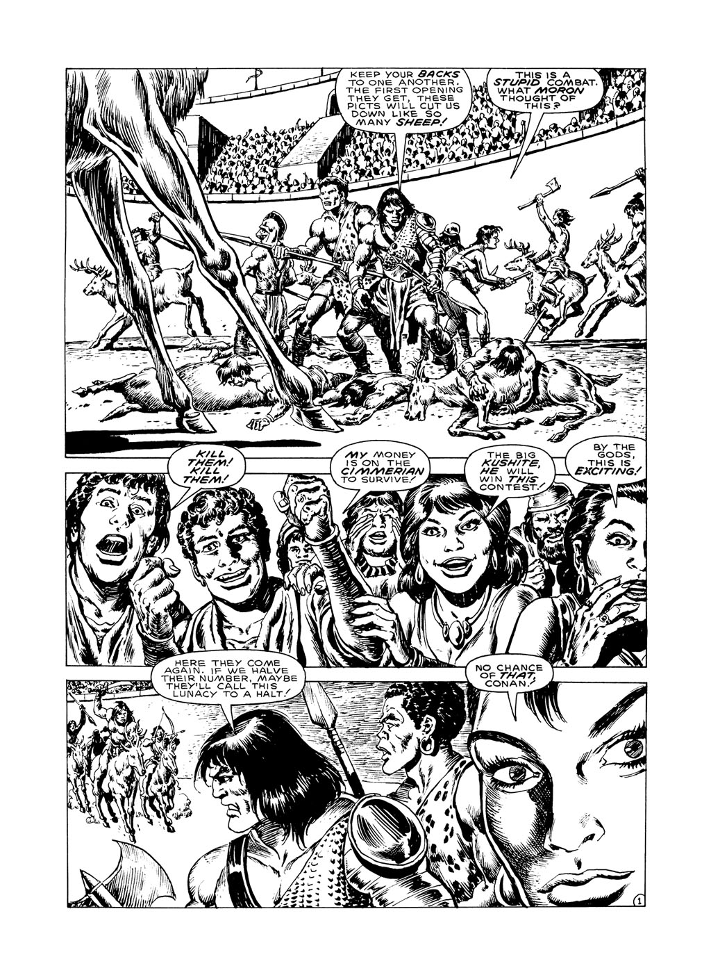 Read online The Savage Sword Of Conan comic -  Issue #147 - 6