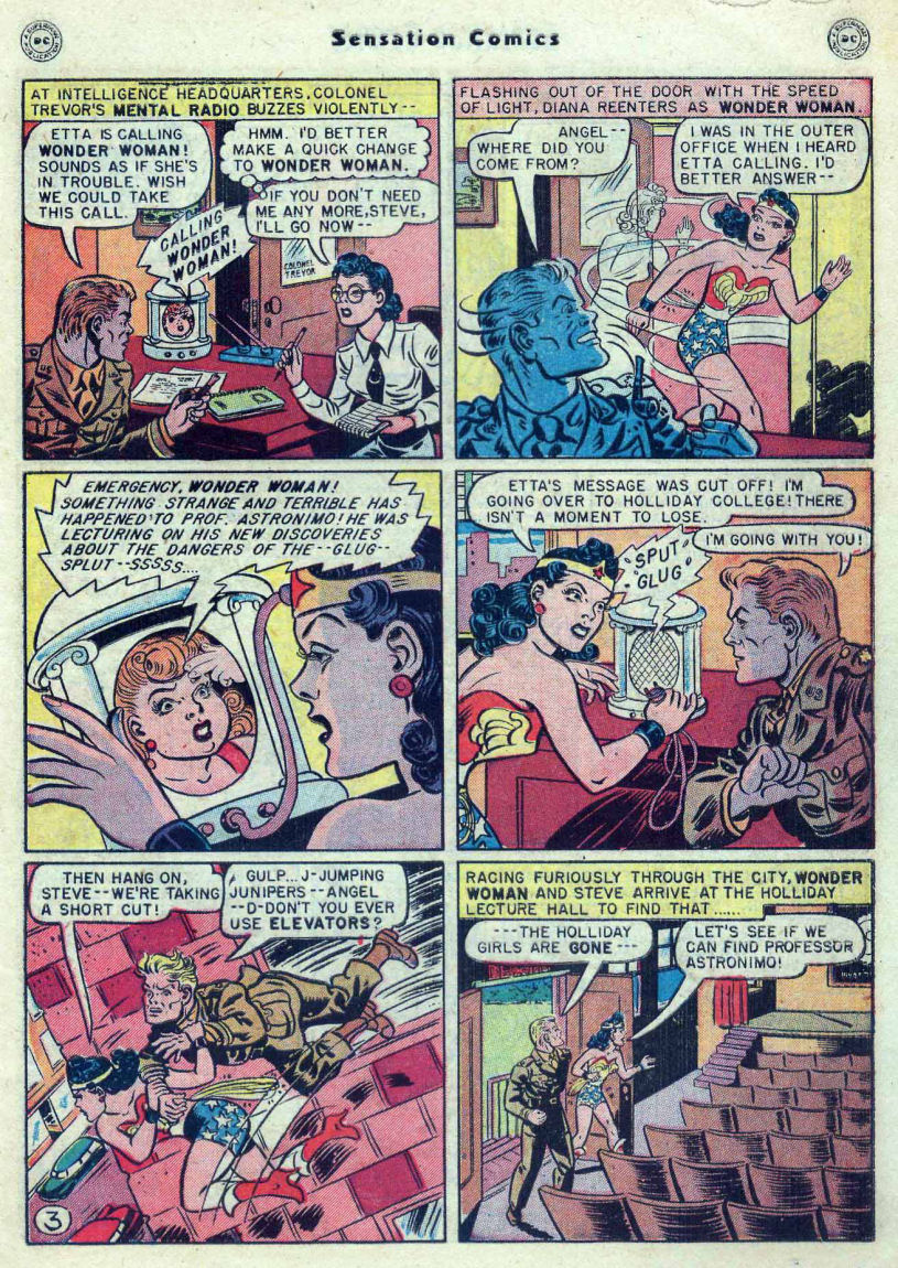 Read online Sensation (Mystery) Comics comic -  Issue #82 - 5