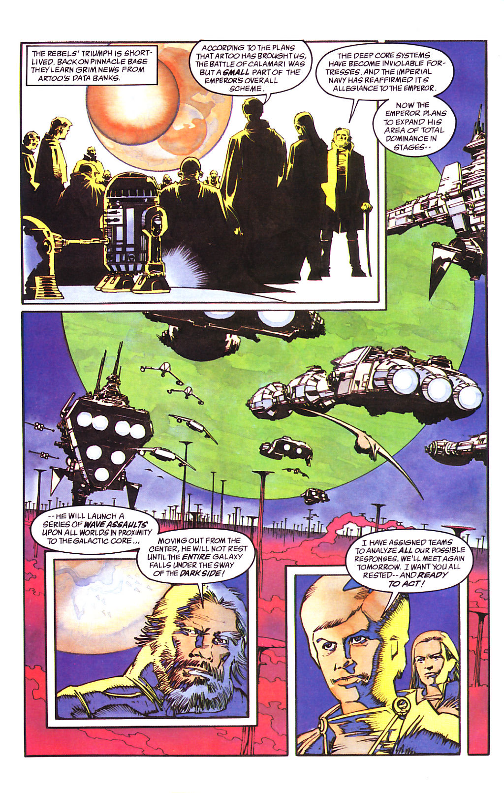 Read online Star Wars: Dark Empire comic -  Issue #6 - 14