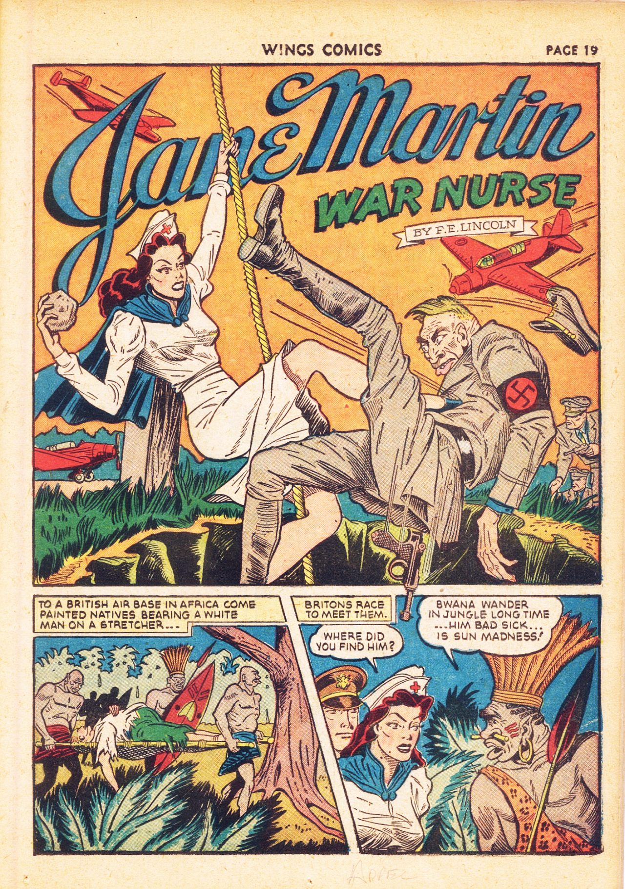 Read online Wings Comics comic -  Issue #20 - 21