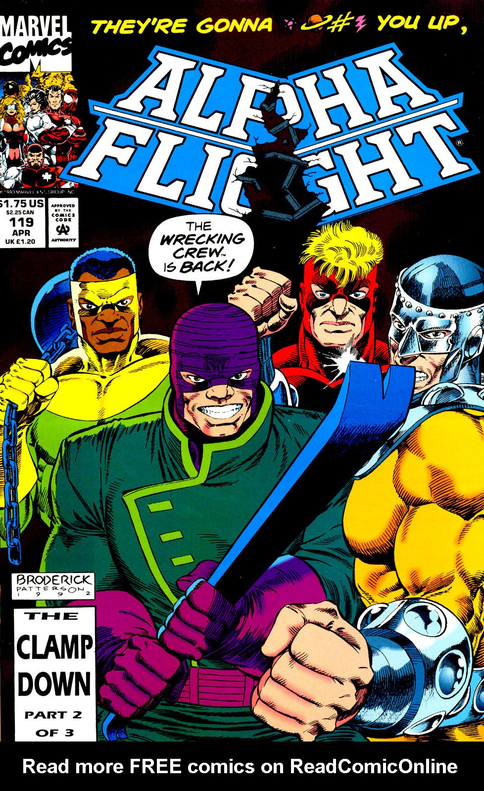 Read online Alpha Flight (1983) comic -  Issue #119 - 2