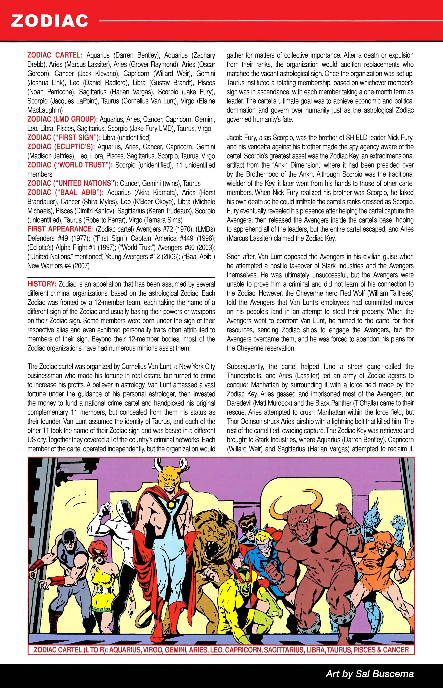 Read online Official Handbook of the Marvel Universe A to Z comic -  Issue # TPB 14 (Part 1) - 14