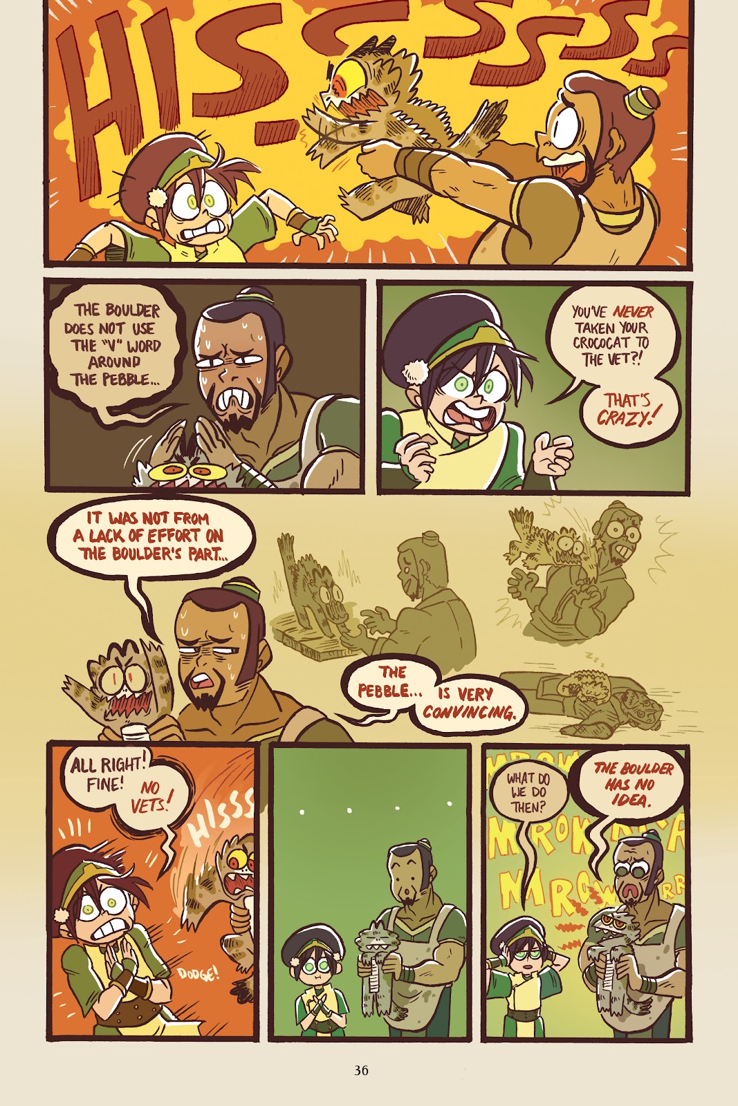 Nickelodeon Avatar: The Last Airbender - Team Avatar Tales issue TPB - Page 37
