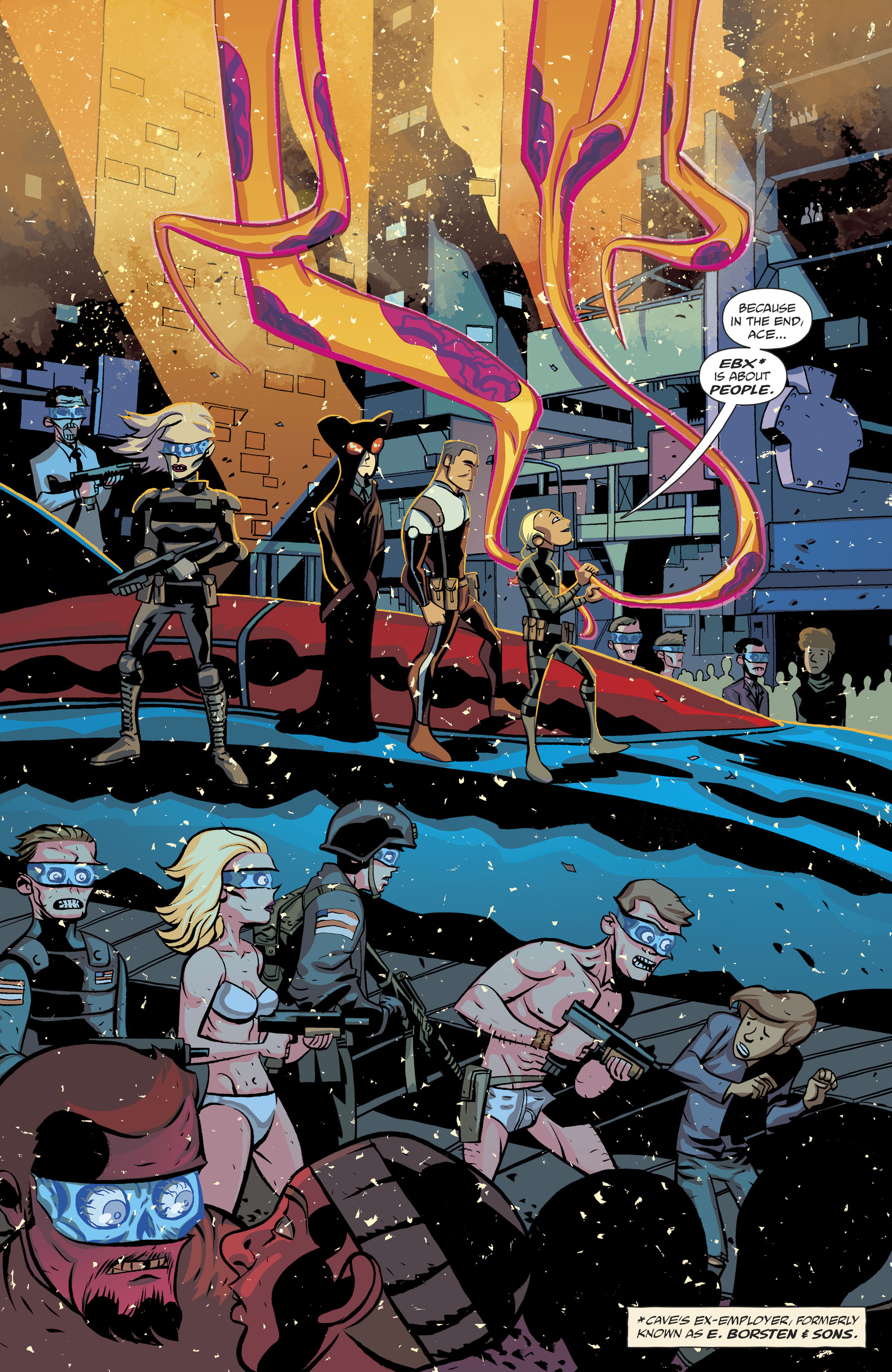 Read online Cave Carson Has a Cybernetic Eye comic -  Issue #8 - 9