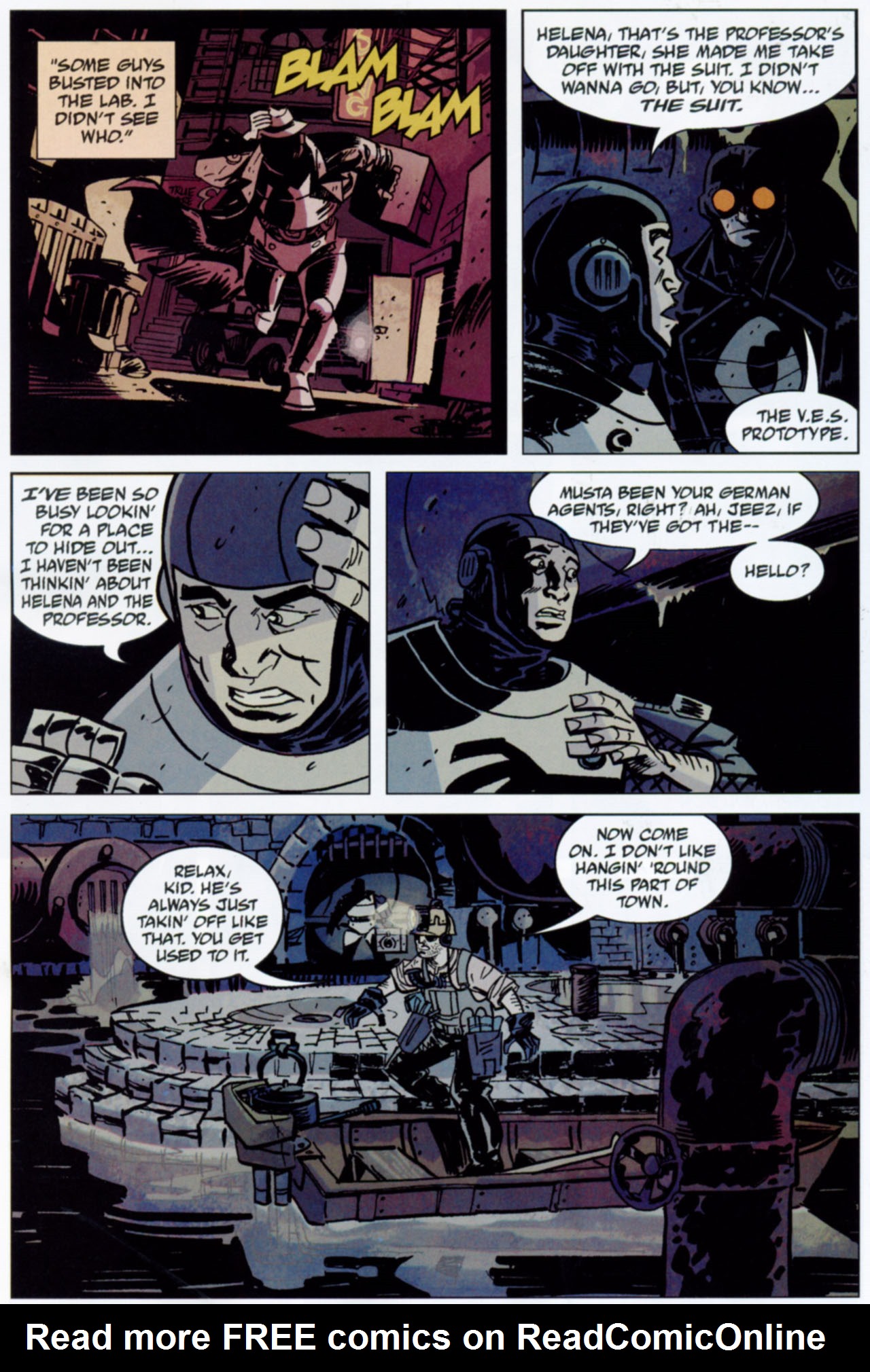 Read online Lobster Johnson The Iron Prometheus comic Issue 1
