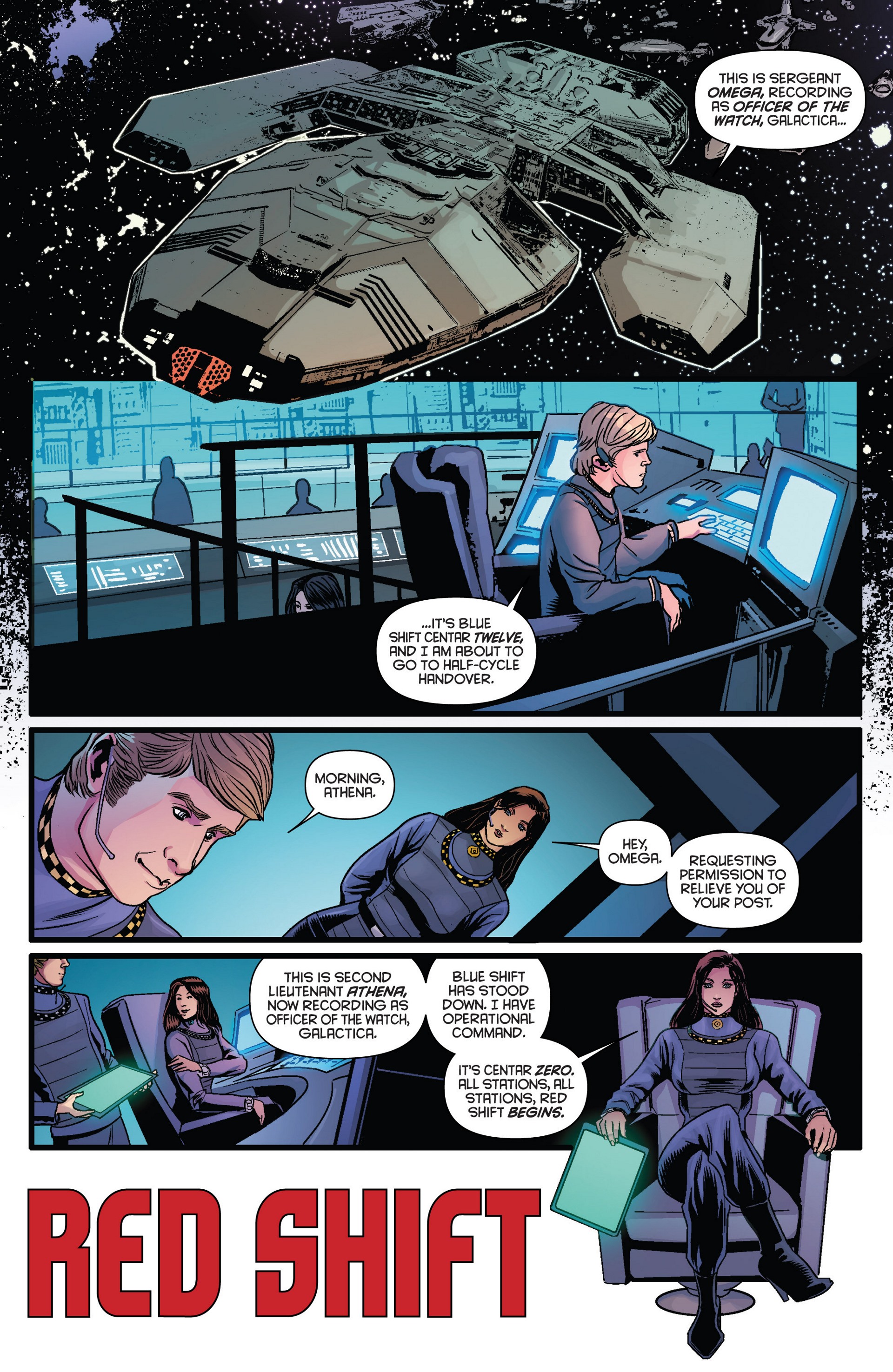 Classic Battlestar Galactica (2013) 6 Page 2