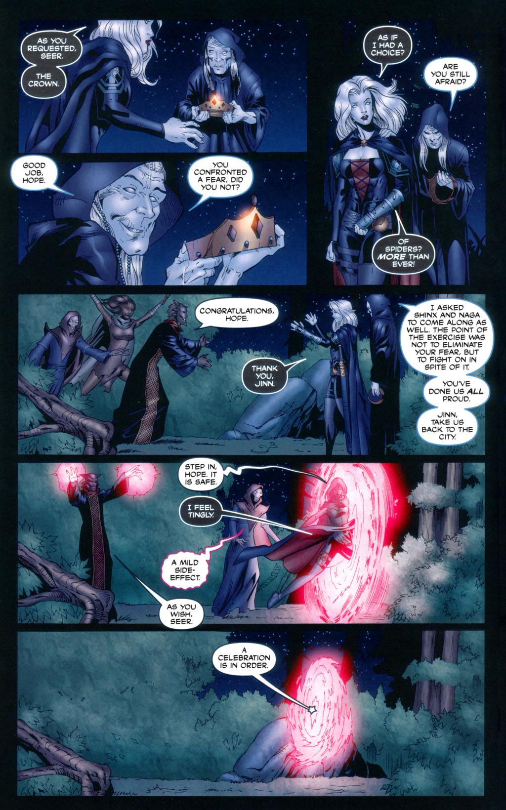 Read online Brian Pulido's Medieval Lady Death comic -  Issue #7 - 8