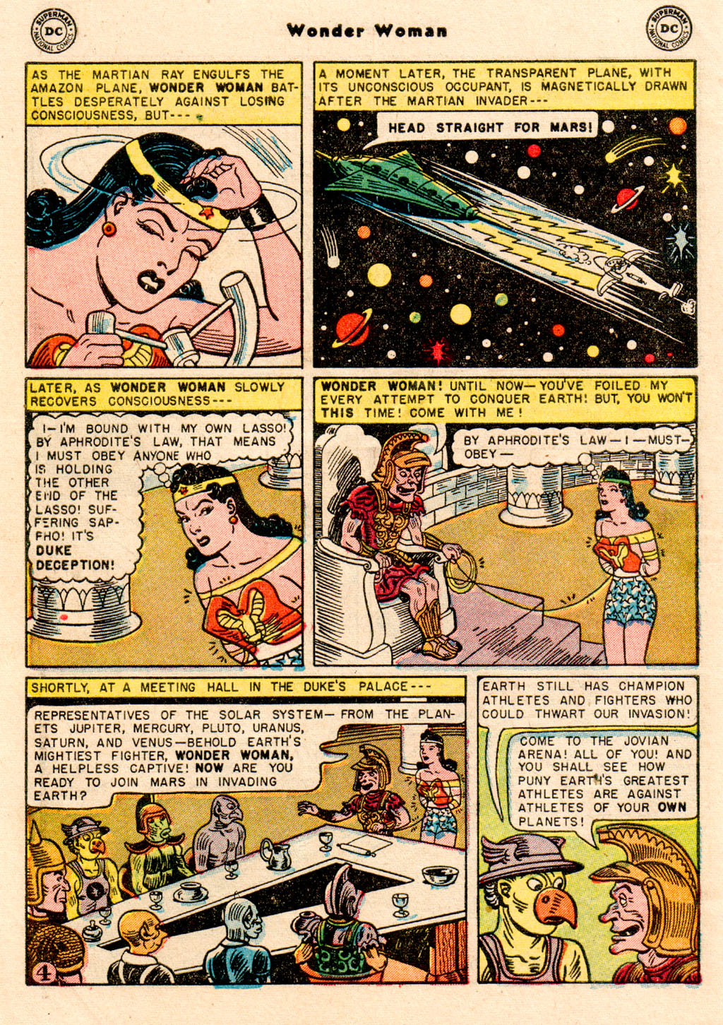 Read online Wonder Woman (1942) comic -  Issue #66 - 6
