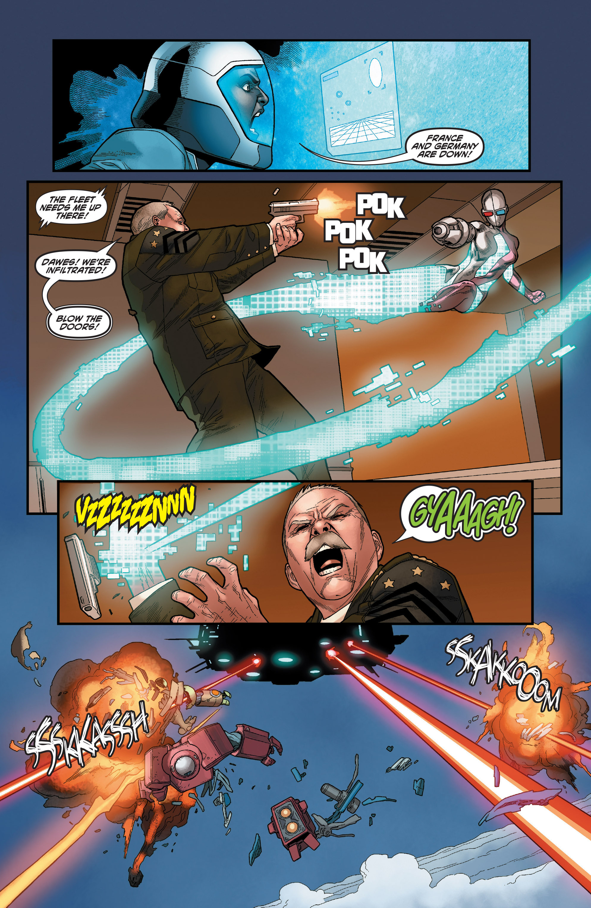 Read online 4001 A.D.: X-O Manowar comic -  Issue #1 - 17