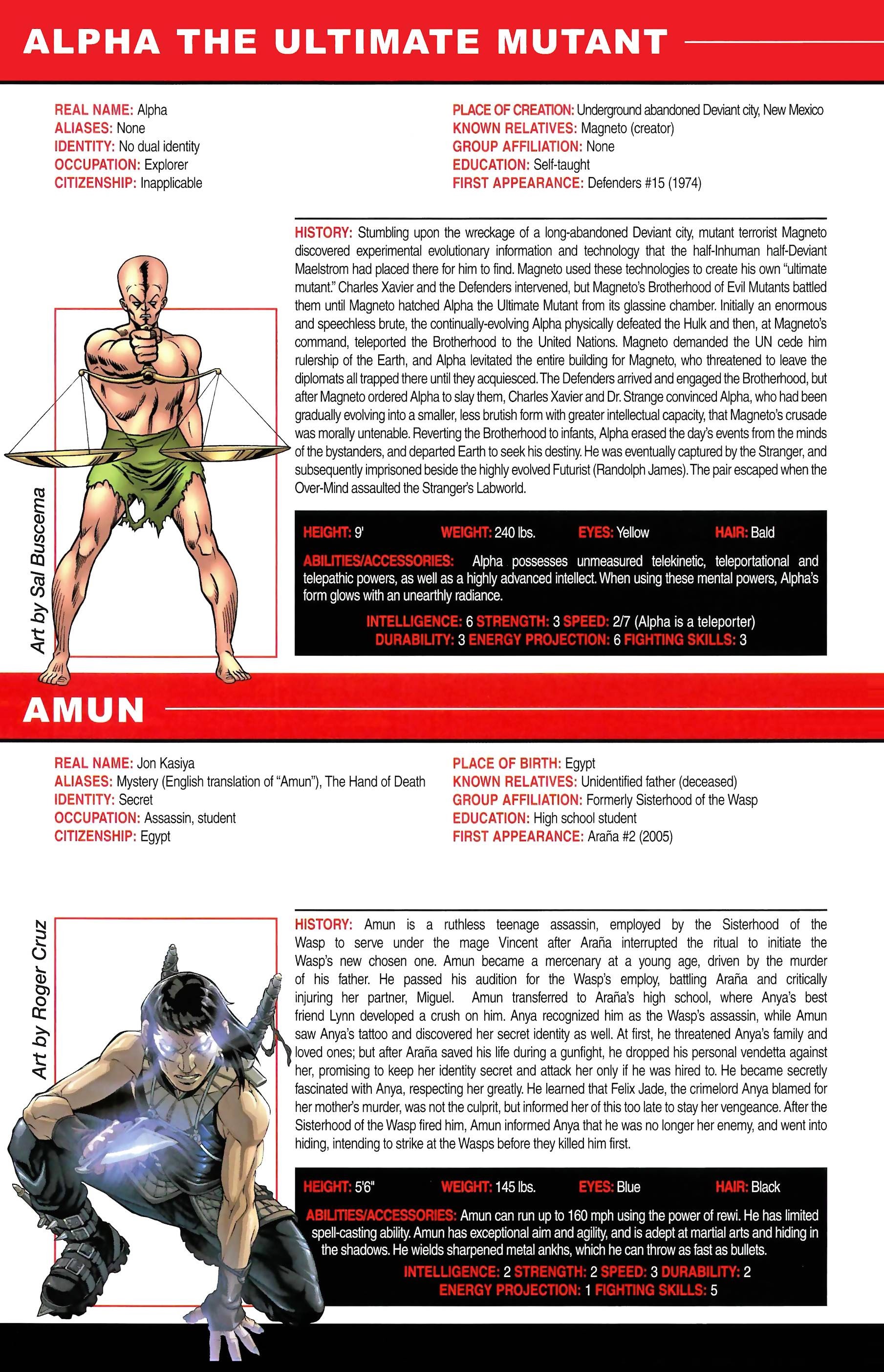Read online Official Handbook of the Marvel Universe A to Z comic -  Issue # TPB 1 (Part 2) - 46