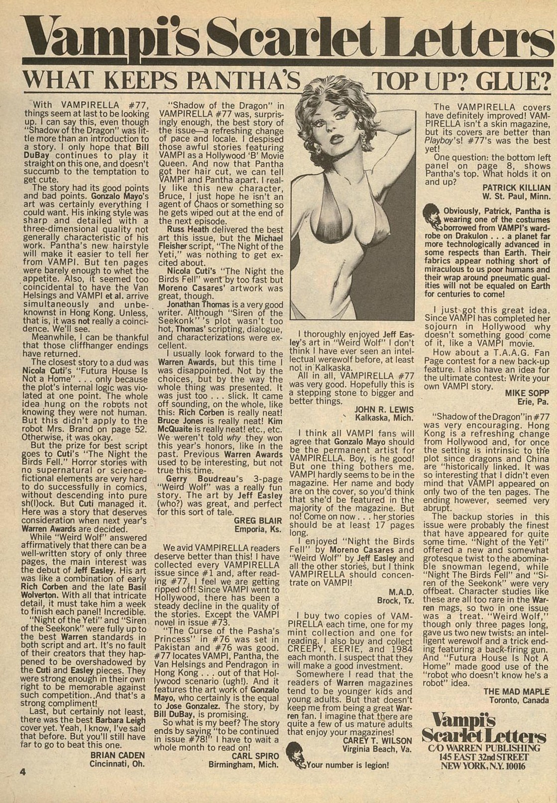 Read online Vampirella (1969) comic -  Issue #79 - 4