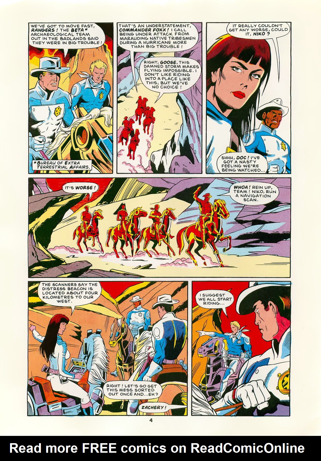 Read online Adventures of the Galaxy Rangers comic -  Issue #3 - 4
