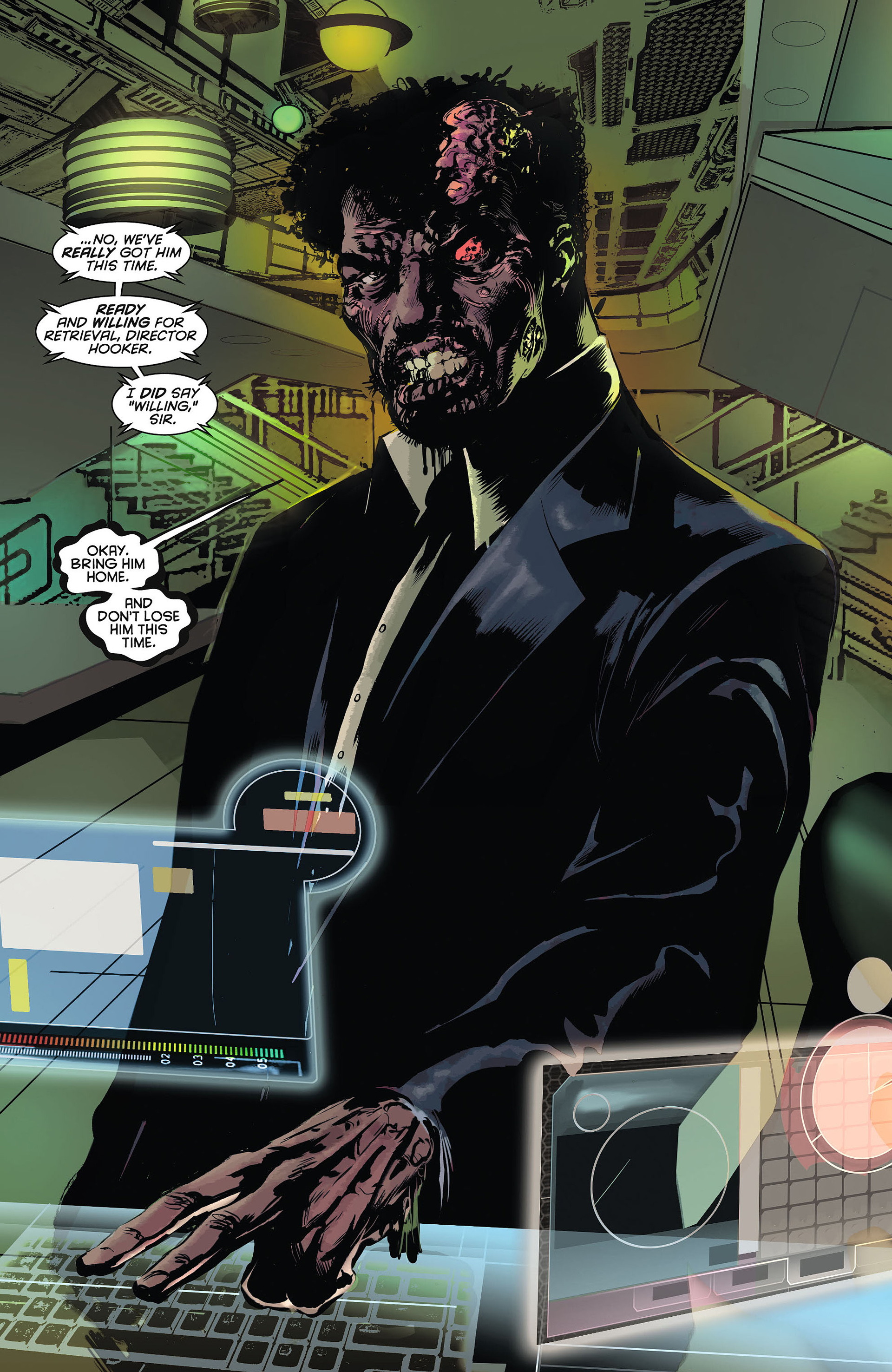 Read online Resurrection Man (2011) comic -  Issue #4 - 13