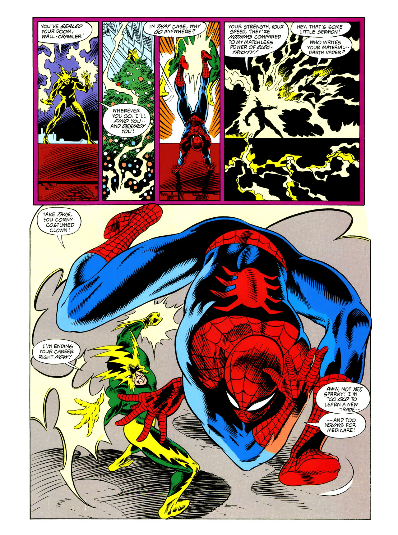 Read online Marvel Holiday Spectacular Magazine comic -  Issue # TPB - 52