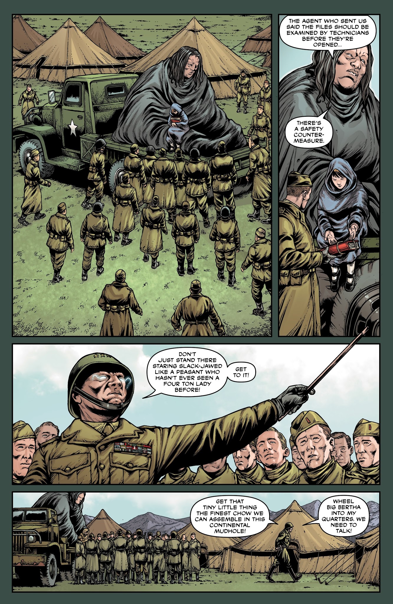 Read online Uber: Invasion comic -  Issue #9 - 7