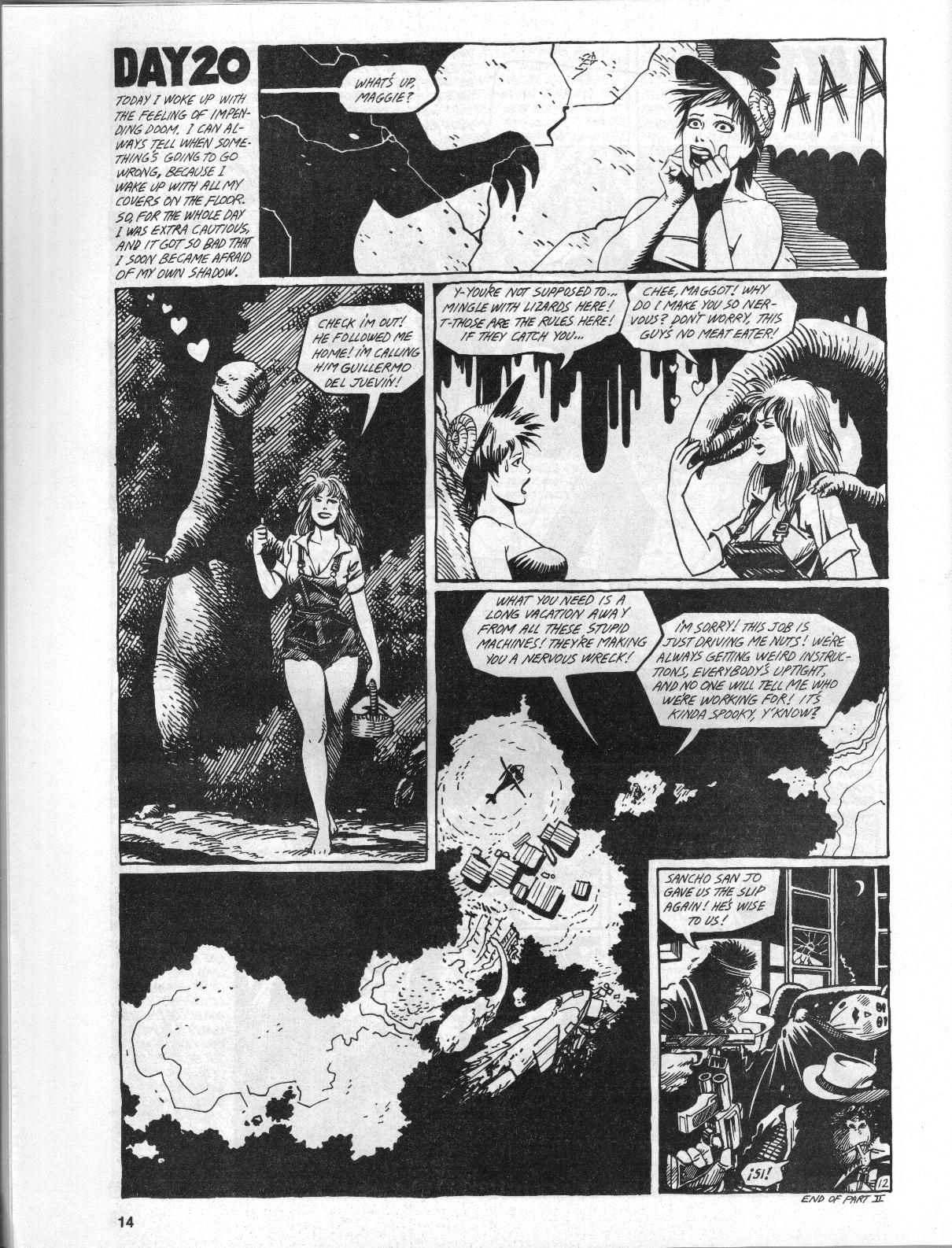 Read online Love and Rockets (1982) comic -  Issue #2 - 14