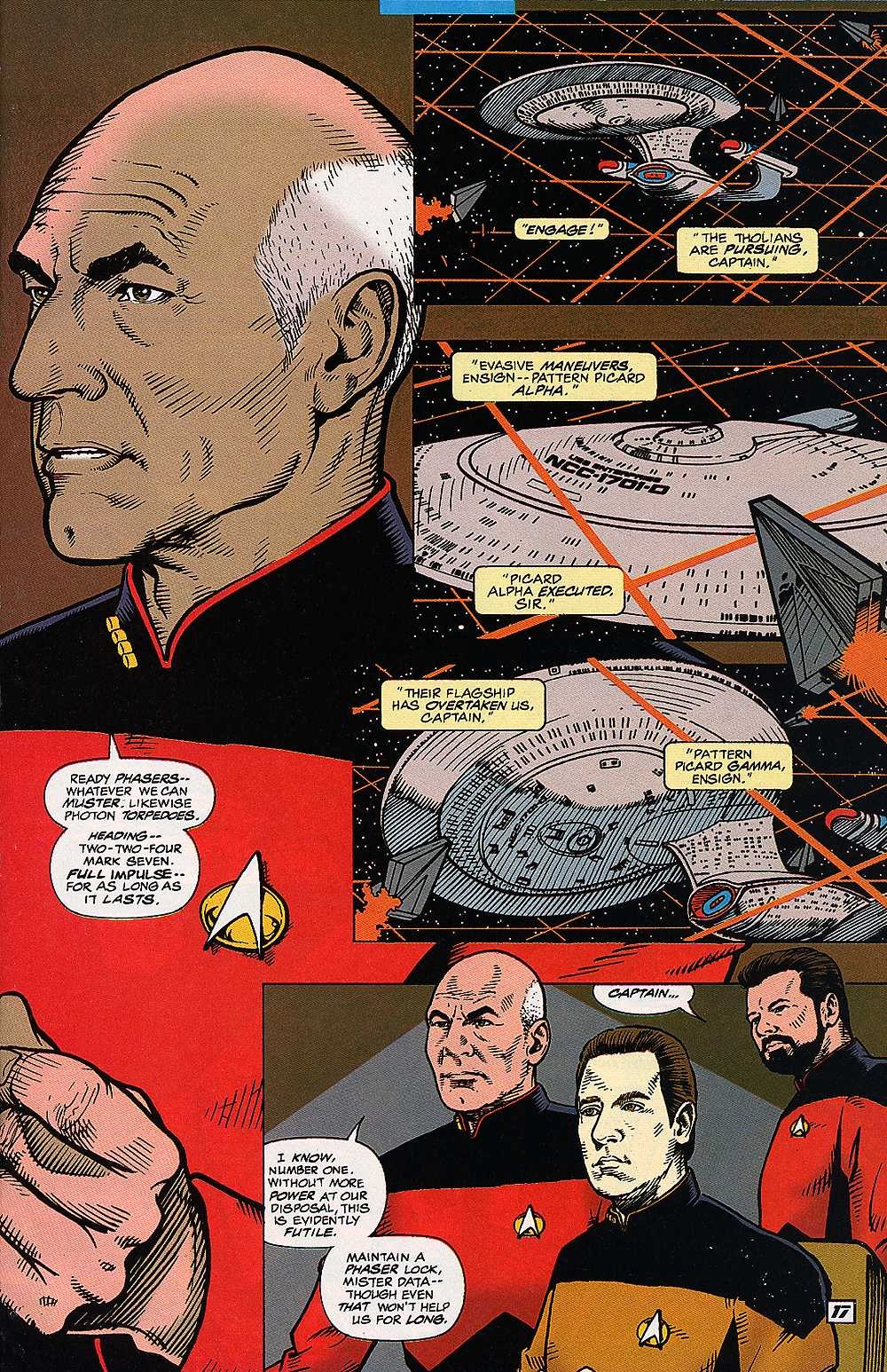 Read online Star Trek: The Next Generation (1989) comic -  Issue #73 - 17