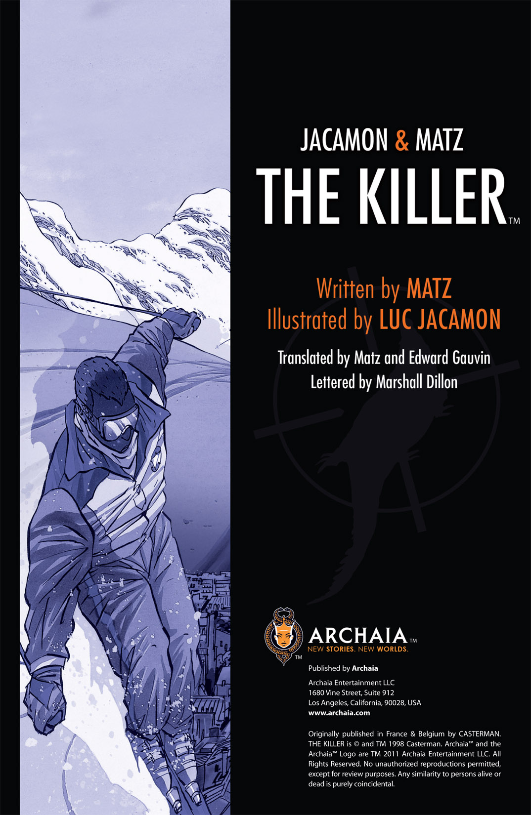 Read online The Killer comic -  Issue # TPB 1 - 112