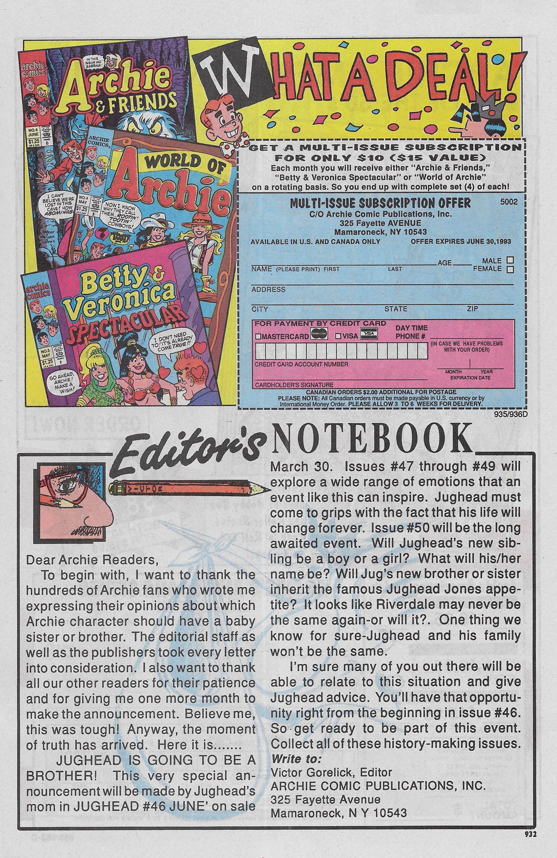 Read online Jughead (1987) comic -  Issue #45 - 27