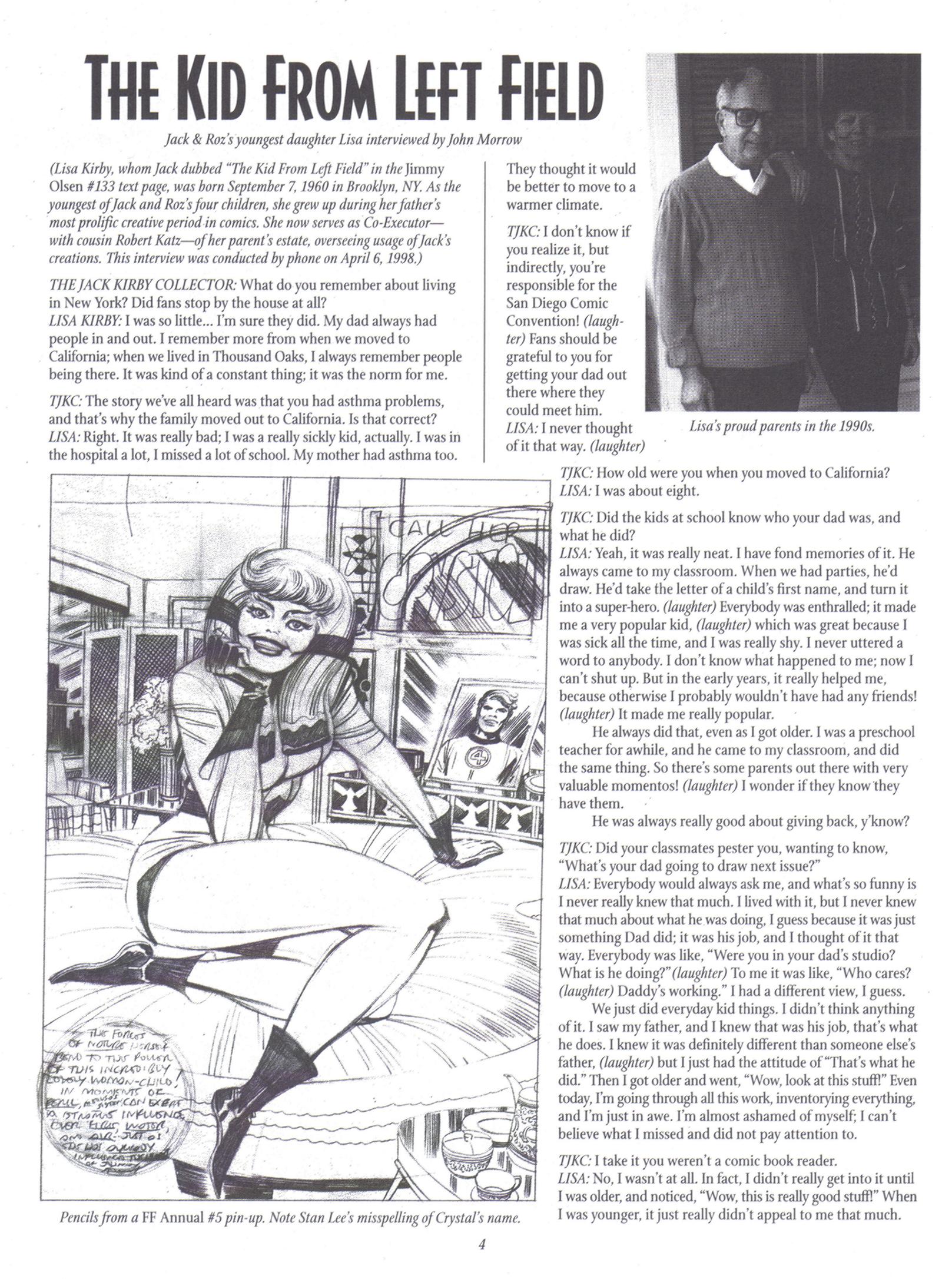 Read online The Jack Kirby Collector comic -  Issue #20 - 4